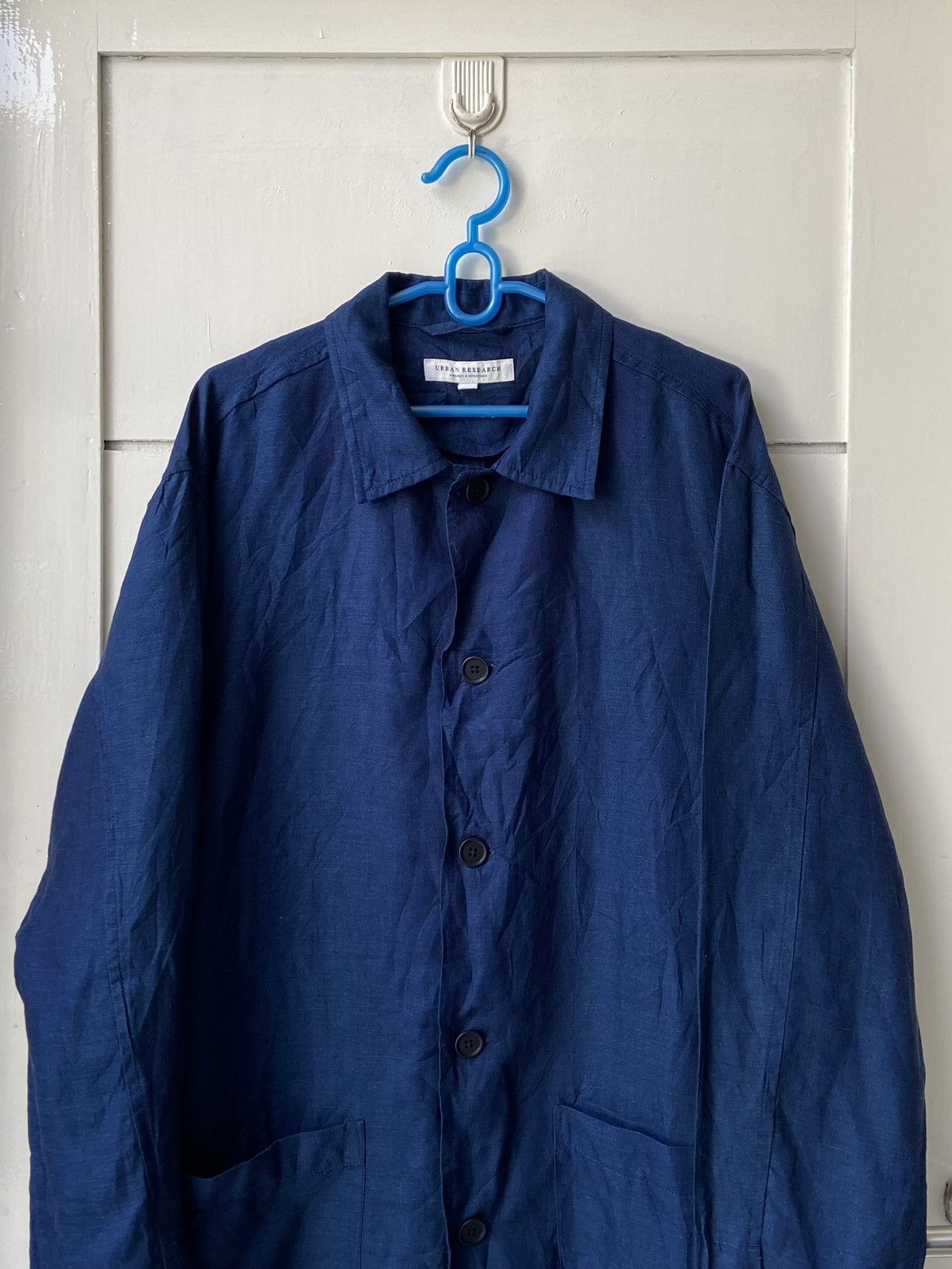Designer × Japanese Brand × URBAN RESEARCH DOORS URBAN RESEARCH Blue Shirt Size US L / EU 52-54 / 3 - 13 Thumbnail
