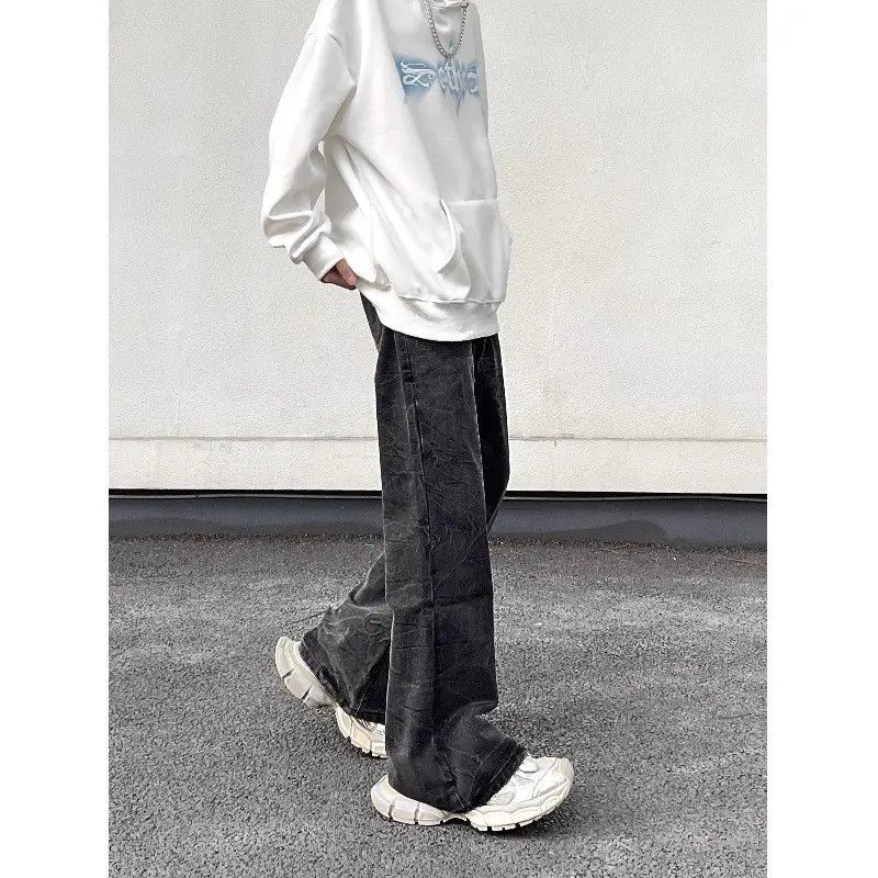 Japanese Brand Retro loose casual straight leg jeans Size US 32 / EU 48 - 3 Thumbnail