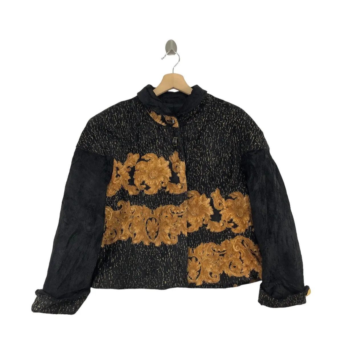 Vintage Vtg 80’ FRANCA V. PAOLONI Milano Italy Floral Tweed Coat Size L / US 10 / IT 46 - 1 Thumbnail
