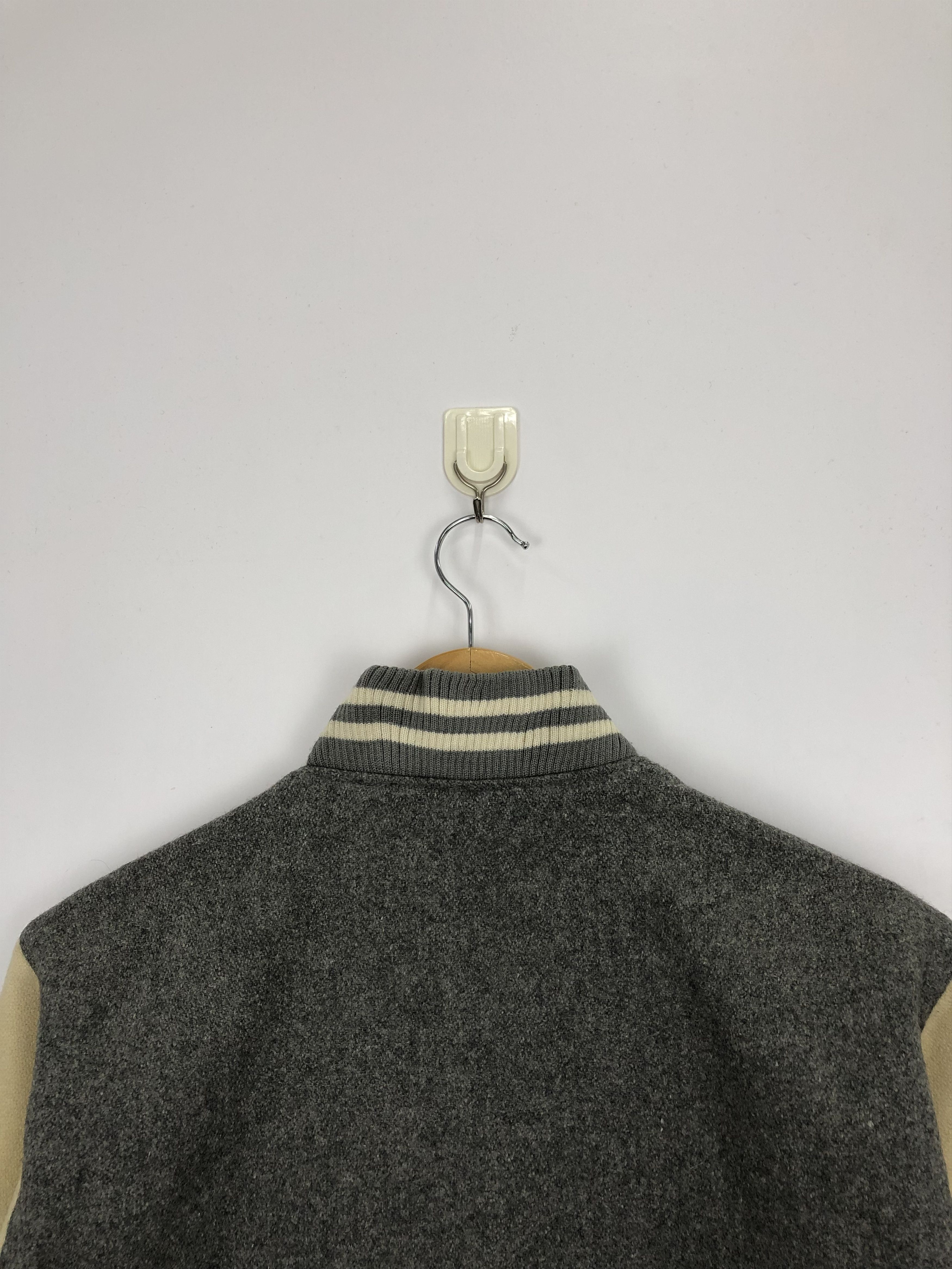 Japanese Brand Vintage Japanese Brand Reversible Wool Varsity Jacket V0345 Size US L / EU 52-54 / 3 - 8 Thumbnail