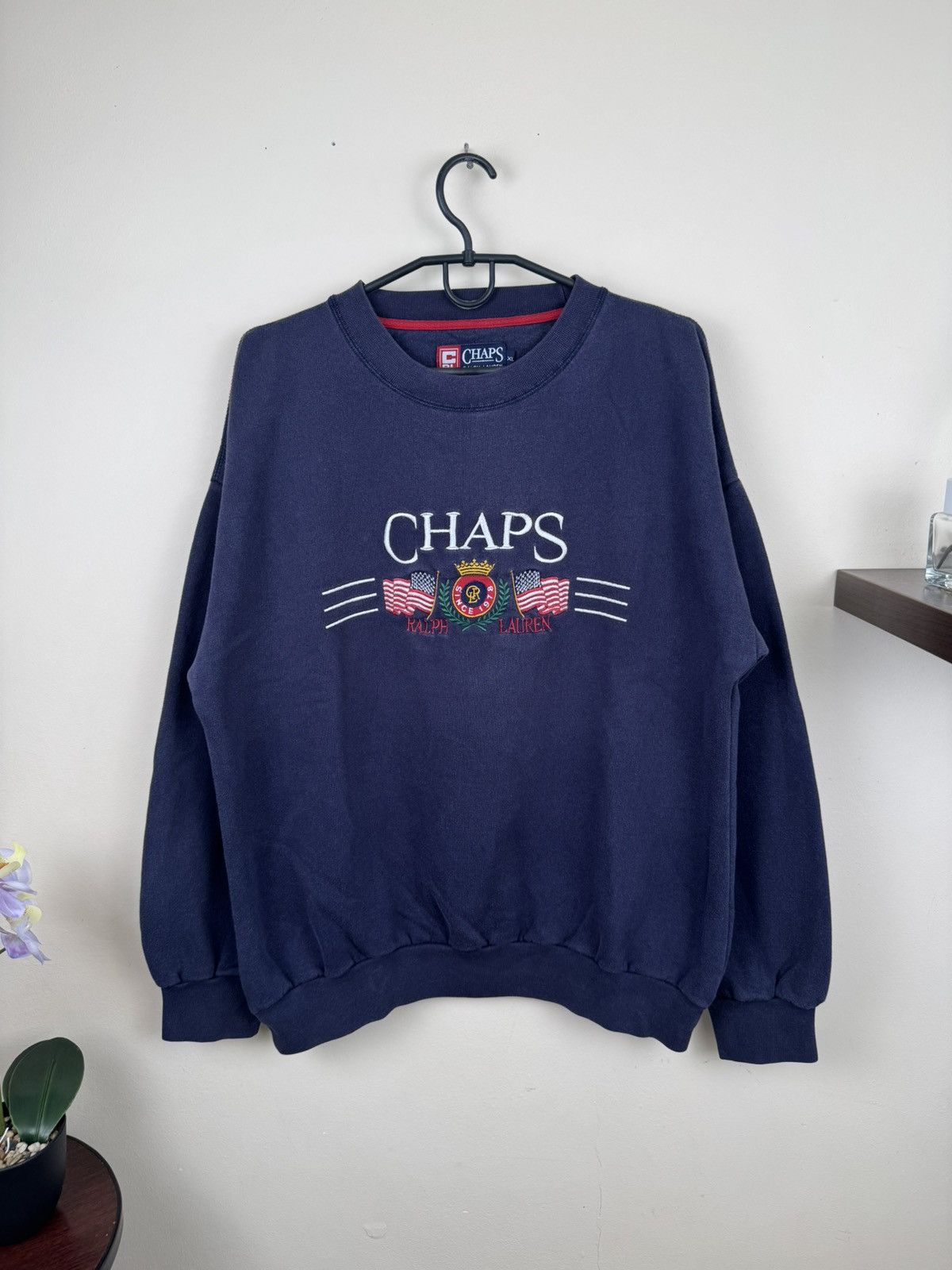 Other Vintage Chaps Ralph Lauren Sweatshirt Blue XL Streetwear Size US XL / EU 56 / 4 - 6 Thumbnail