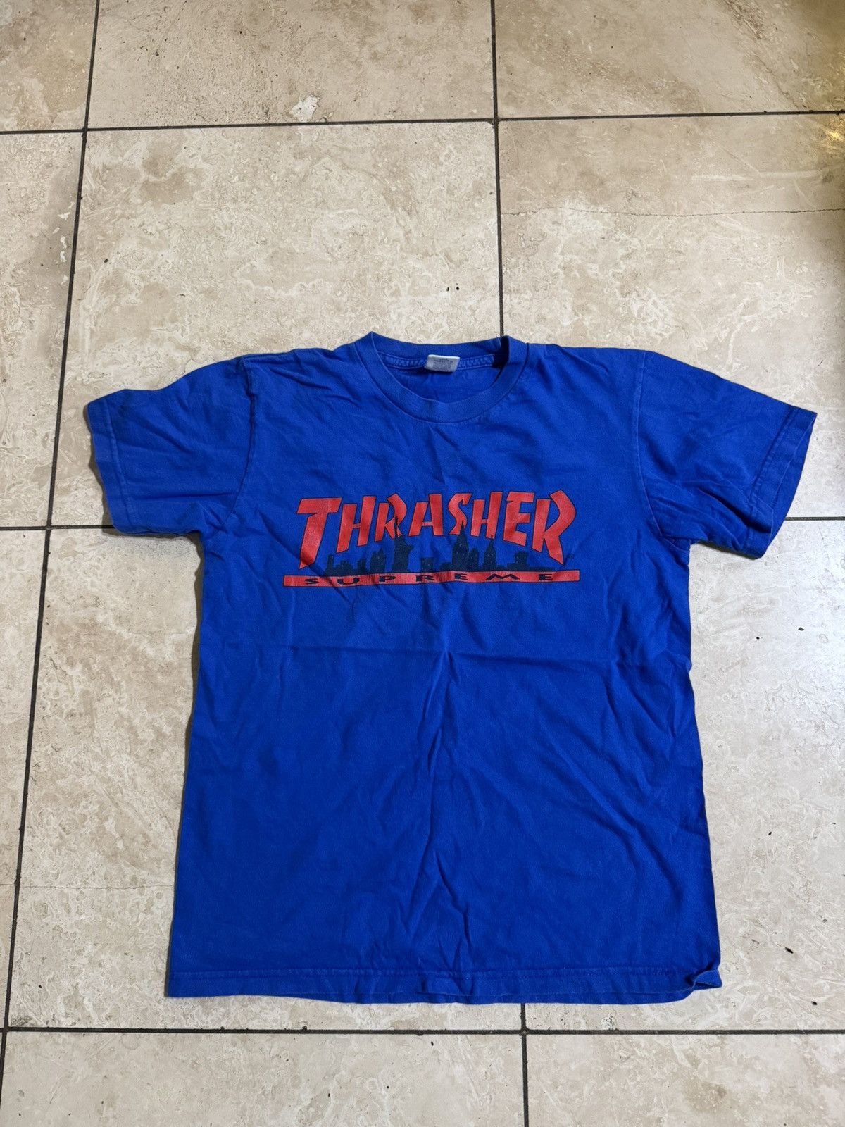 Supreme × Thrasher Supreme x Thrasher Skyline tshirt Size US S / EU 44-46 / 1 - 1 Thumbnail