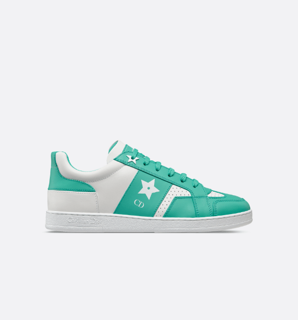 Dior o1w1db10625 Dior Star Sneakers in White/Aquamarina Size US 10 / IT 40 - 1 Thumbnail