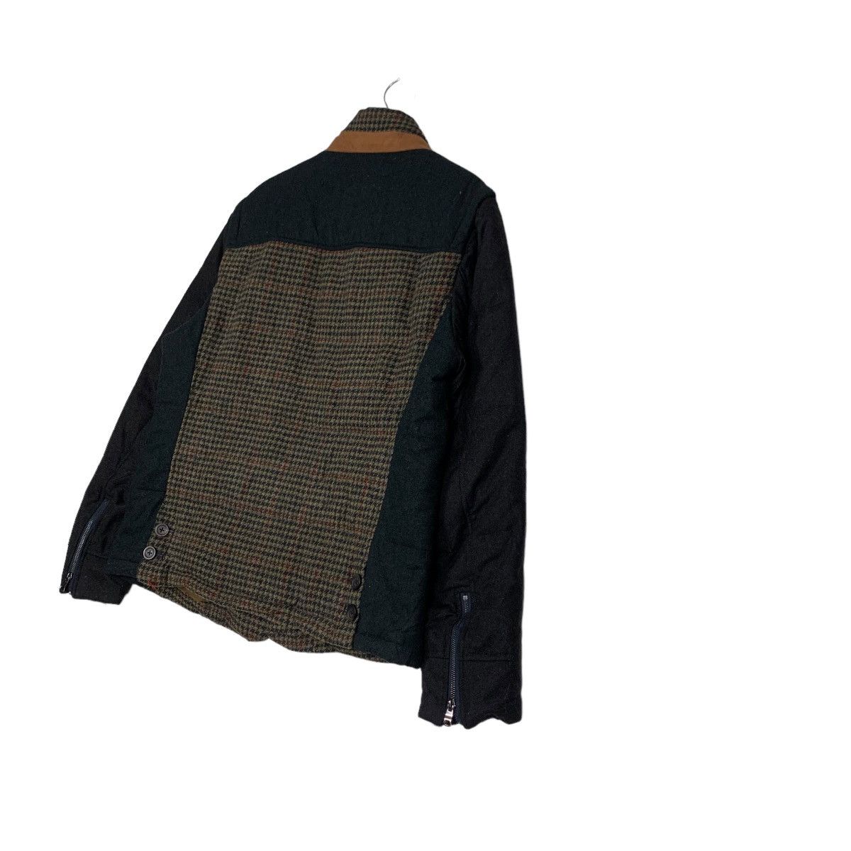 Japanese Brand L2 Style Guide Wool Zipper Button Hybrid Jacket XXL #0023-C2 Size US XXL / EU 58 / 5 - 10 Thumbnail