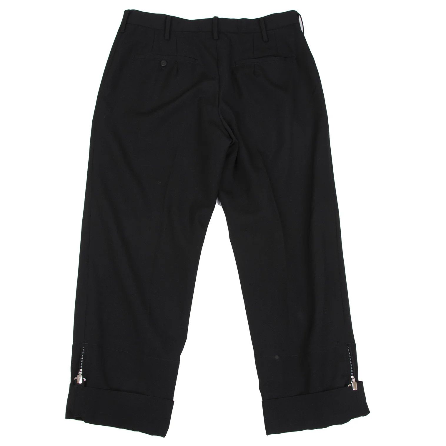Yohji Yamamoto Yohji Yamamoto Wool Gabardine Zip Double Pants Size US 34 / EU 50 - 11 Thumbnail