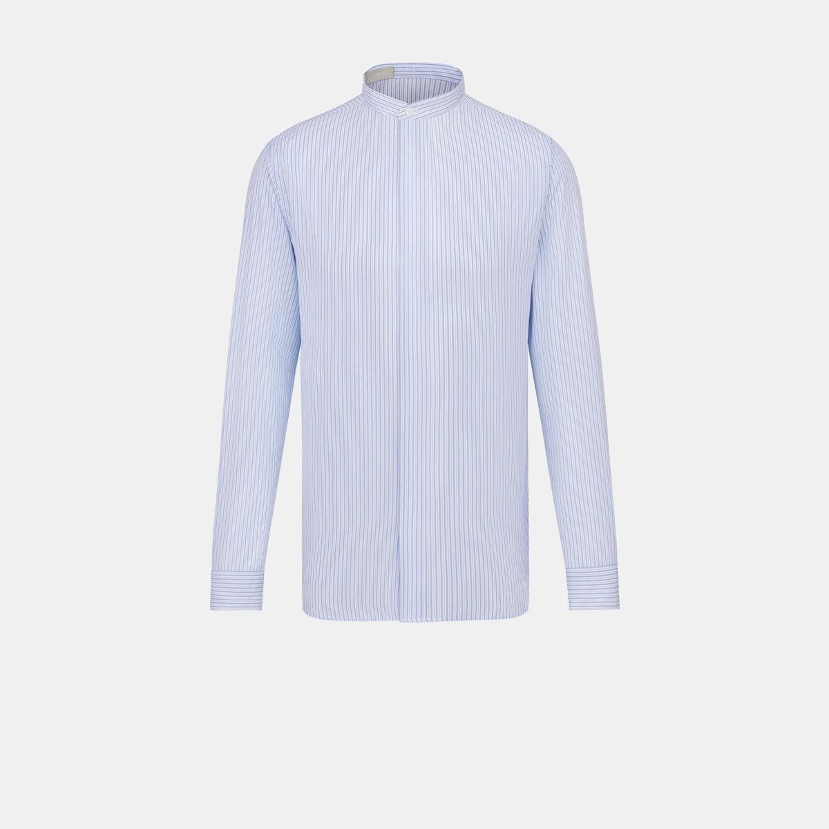 Dior o1bcso1str0226 Cabochon Collar Shirt in Blue/White Size US M / EU 48-50 / 2 - 4 Thumbnail