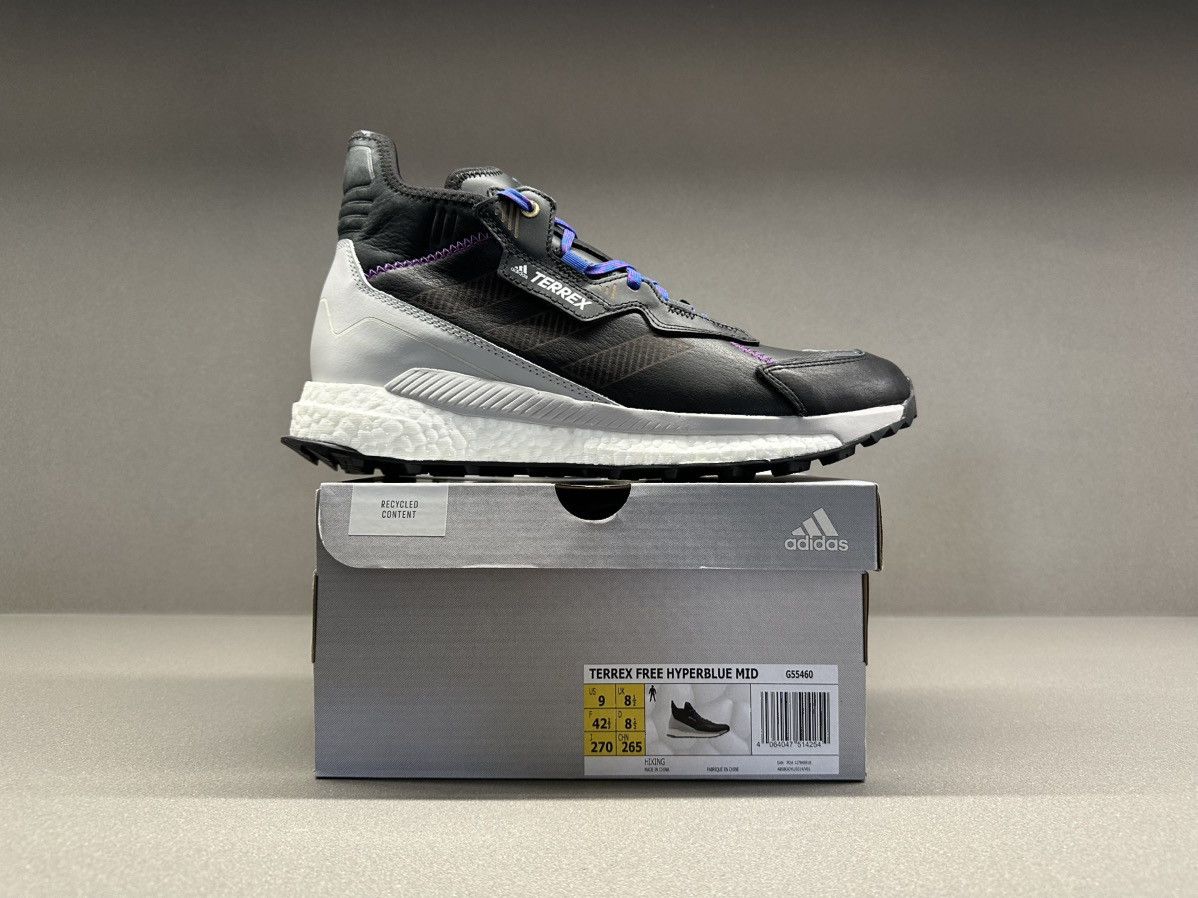 Adidas Adidas Terrex Free Mid Hyperblue Black Pink Size US 9 / EU 42 - 3 Thumbnail