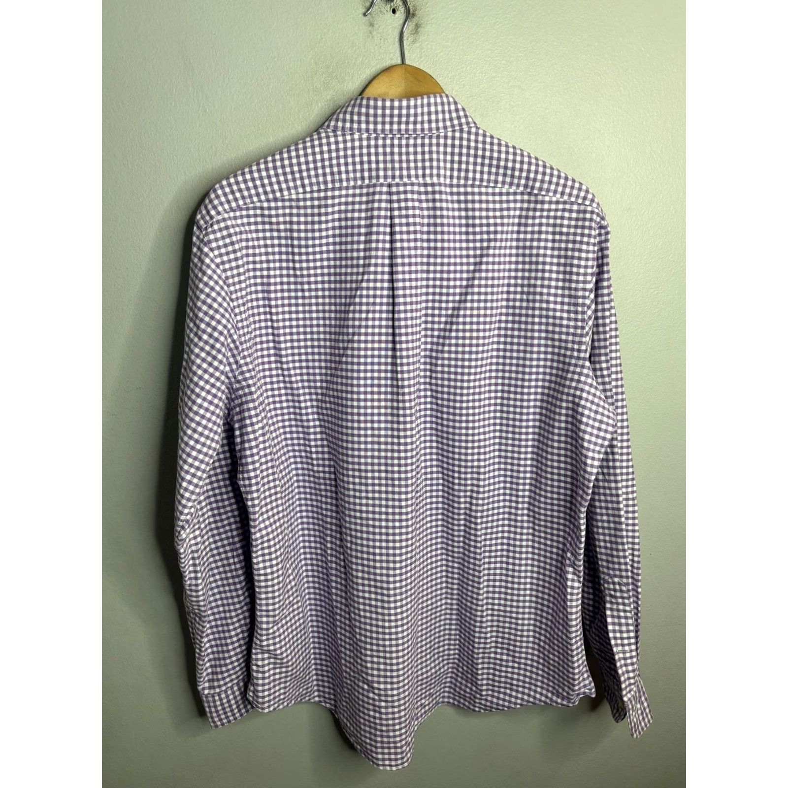 Ralph Lauren Ralph Lauren Shirt Mens XL Purple Gingham Custom Fit Button-Down Collar Button Up Long Sleeve Size US XL / EU 56 / 4 - 5 Thumbnail
