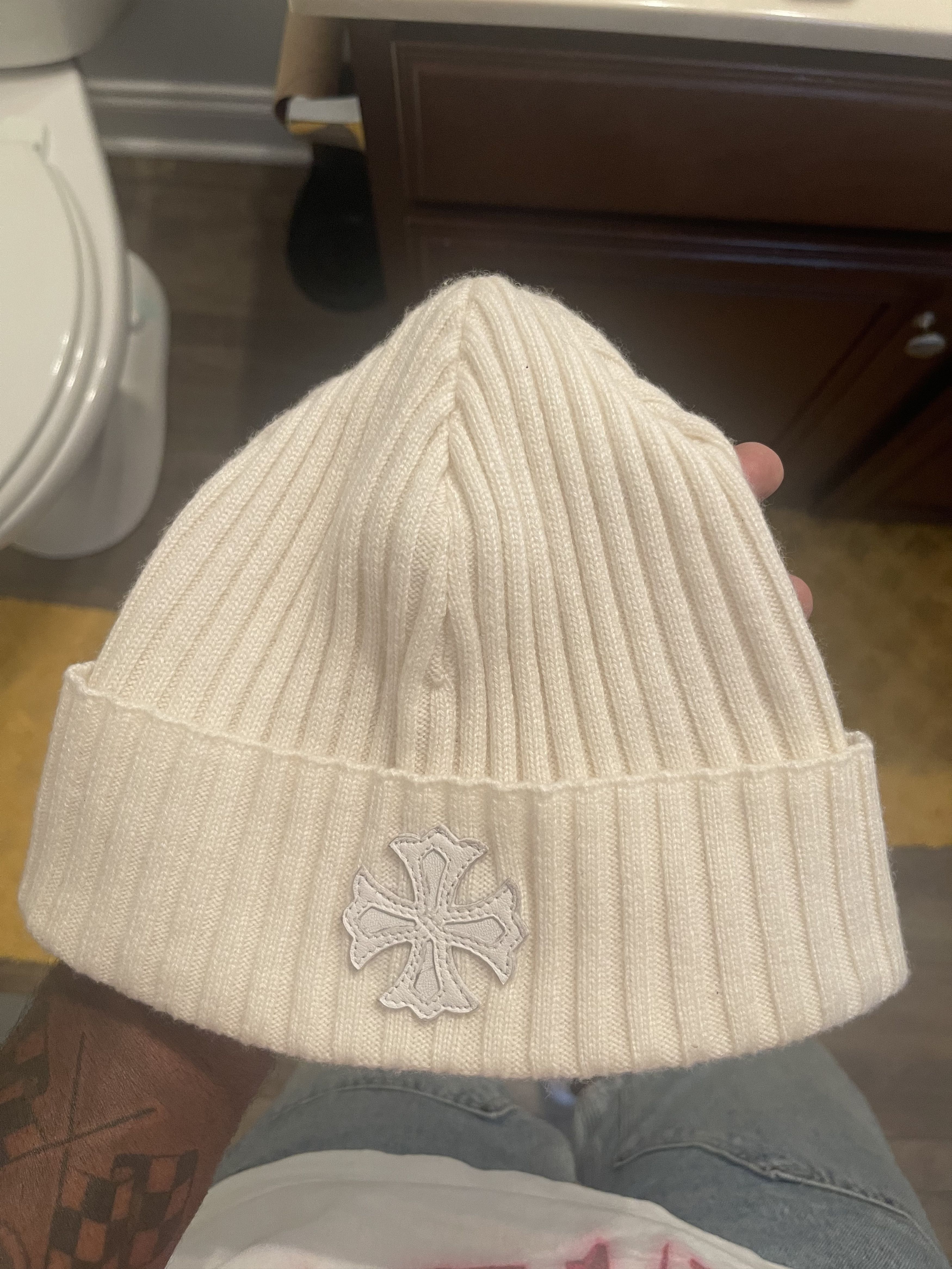 Chrome Hearts Chrome Hearts Plus Cashmere Beanie Size ONE SIZE - 1 Thumbnail