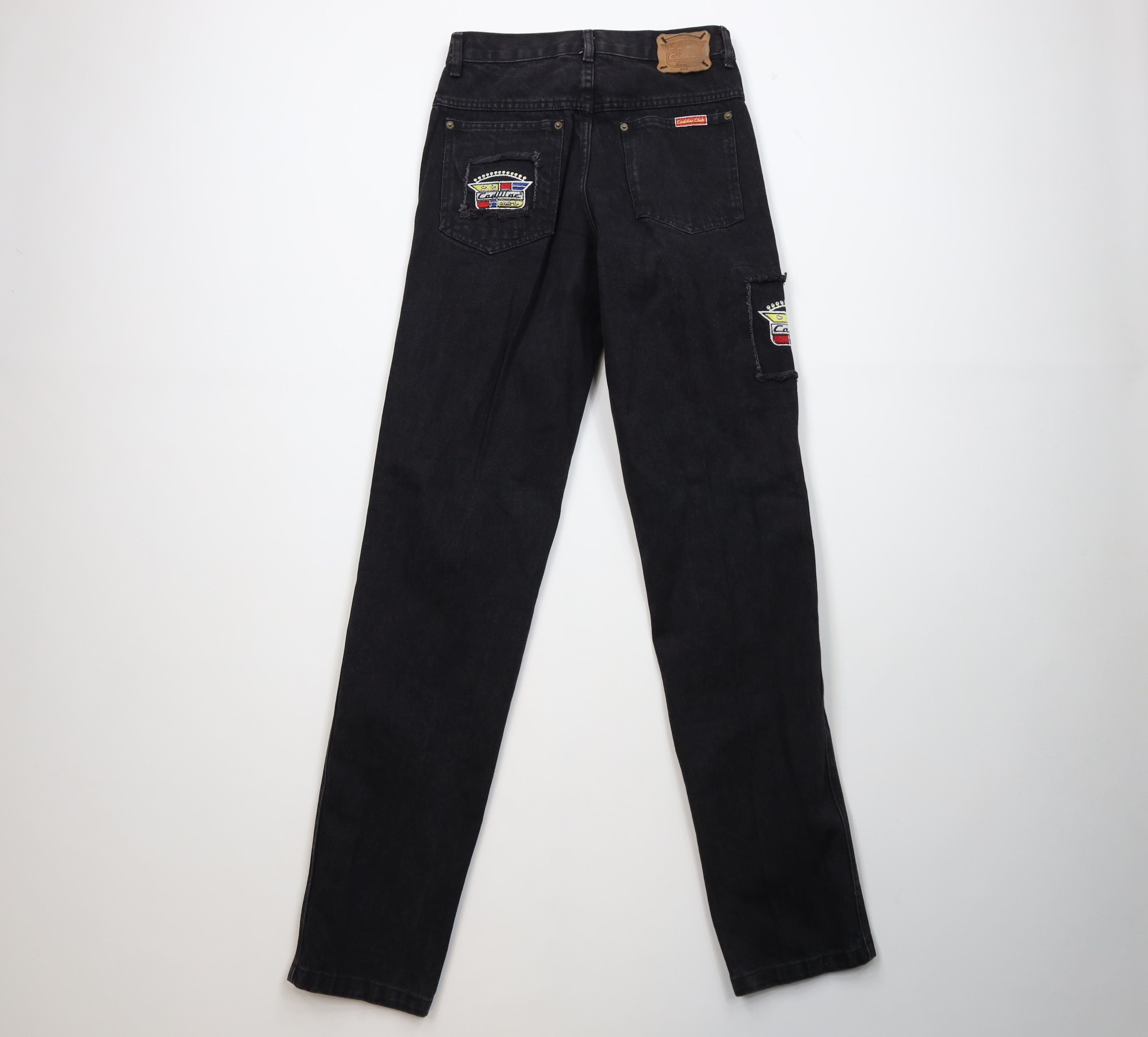 Cadillac Deadstock Vintage 80s 90s Cadillac Straight Leg Jeans USA Size US 30 / EU 46 - 10 Thumbnail