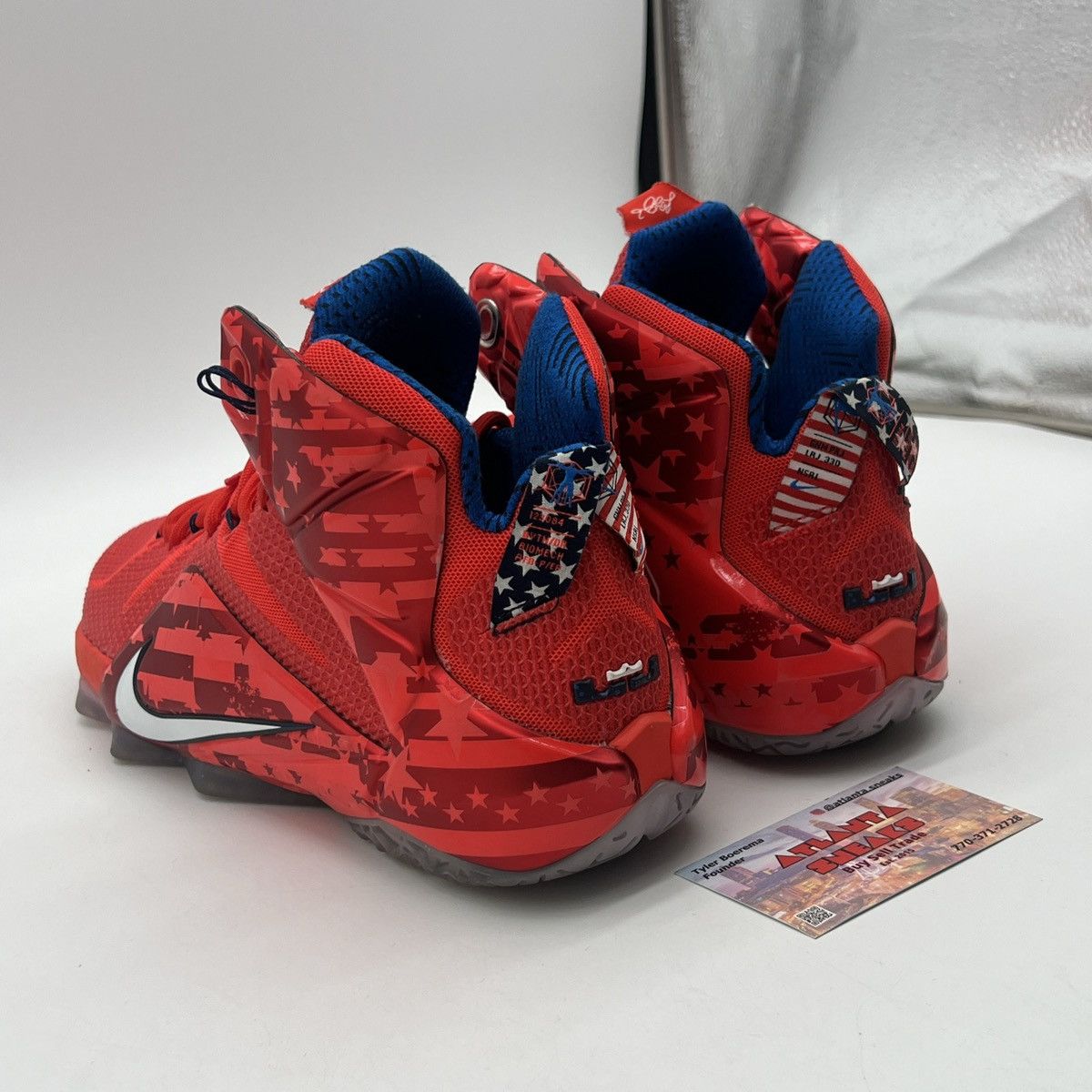 Nike Lebron 12 USA Size US 10.5 / EU 43-44 - 4 Thumbnail