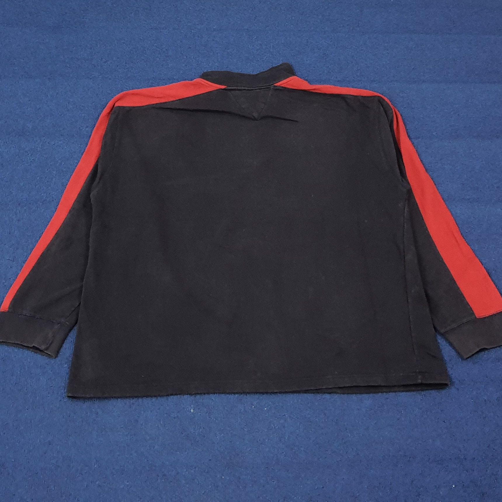 Tommy Hilfiger Vintage Tommy Hilfiger Stripe Half Zipper Sweatshirt C273N28 Size US XL / EU 56 / 4 - 5 Thumbnail