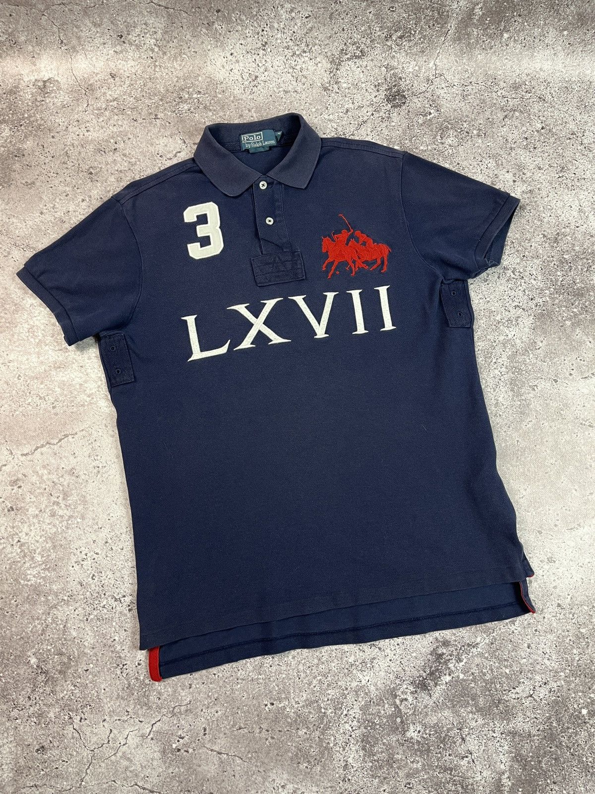 Polo Ralph Lauren Vintage🔥PRL Chief Keef Rugby Polo Jersey Shirt Size US M / EU 48-50 / 2 - 3 Thumbnail