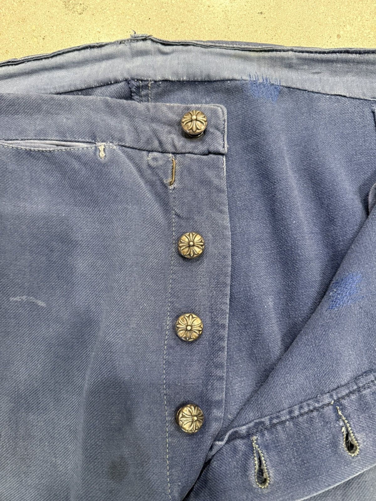 Chrome Hearts Chrome Hearts Cross Patch French Work Wear Pants Size US 36 / EU 52 - 6 Thumbnail