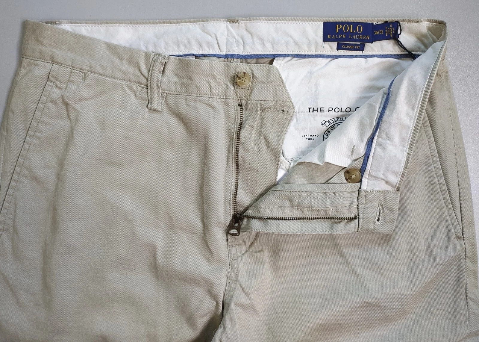 Polo Ralph Lauren Polo Ralph Lauren Classic Fit Chino Pant FTP 0126 Size US 34 / EU 50 - 4 Thumbnail