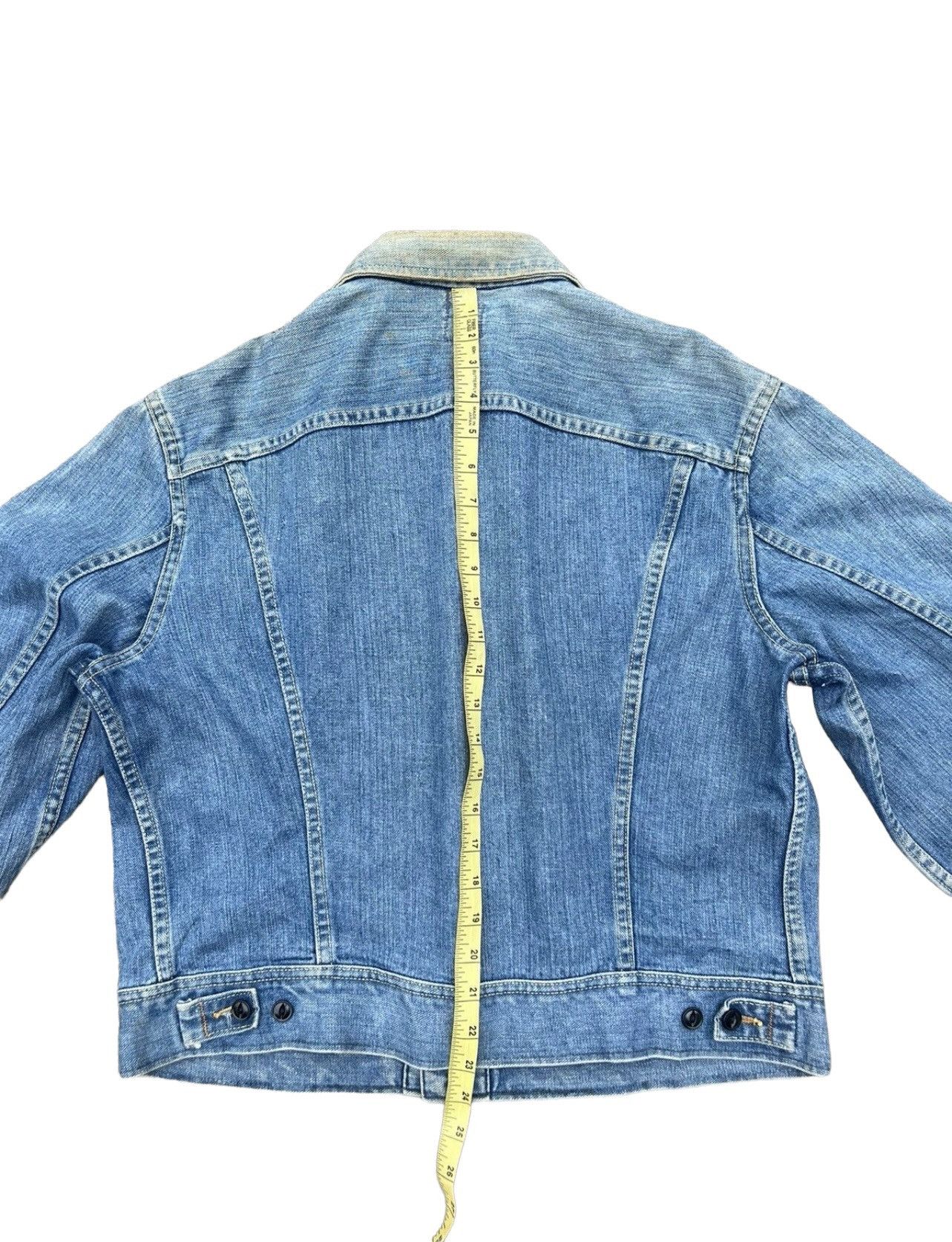 Lee Vintage 70s Lee Riders Union Made Dirty Mud Denim Jacket Size US L / EU 52-54 / 3 - 5 Thumbnail