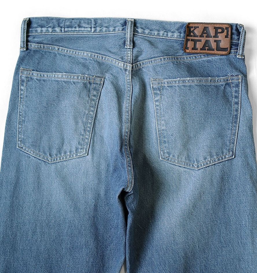Kapital KAPITAL 14oz indigo denim pants monkey cisco jeans 3year 36 Size US 36 / EU 52 - 11 Thumbnail