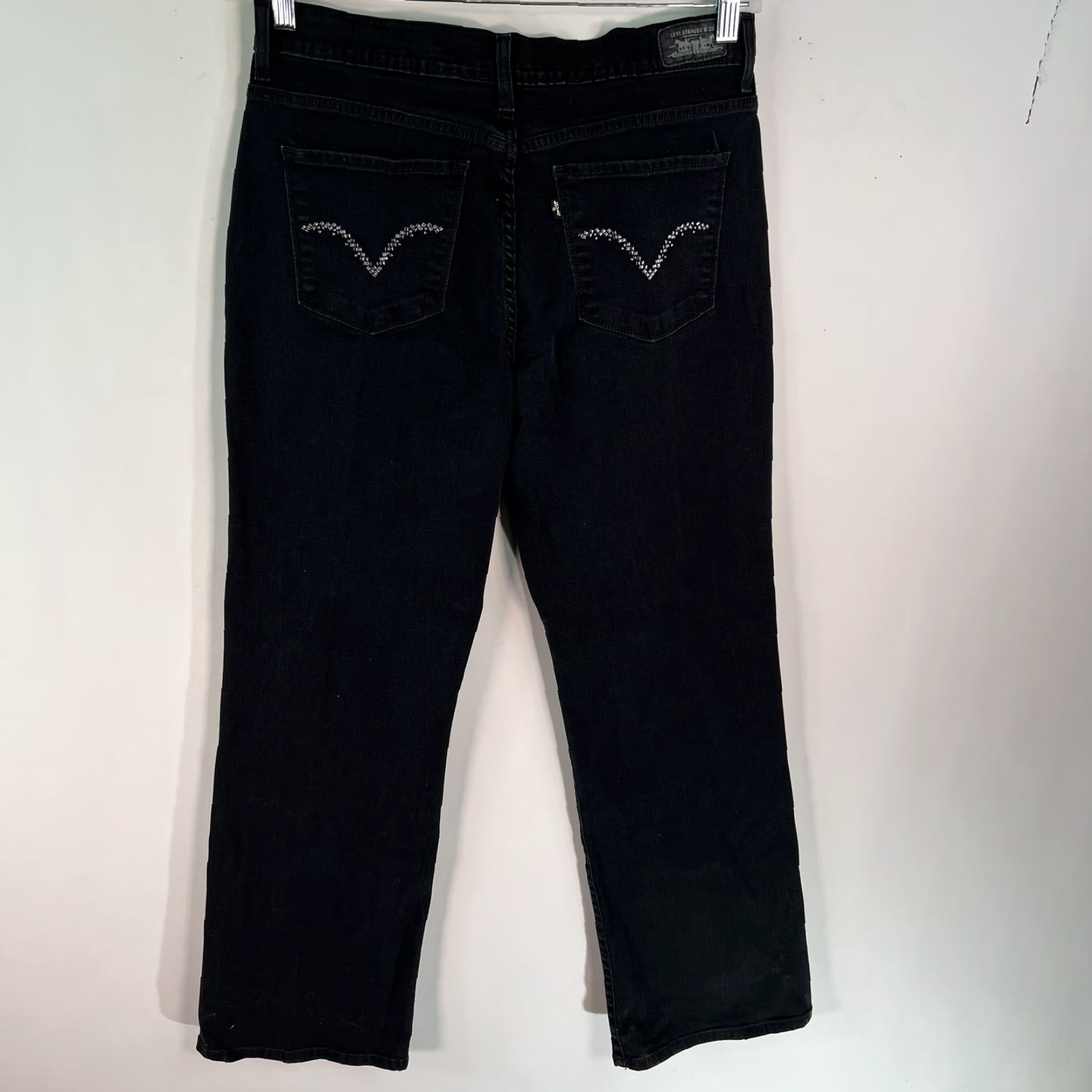 Levi's Levi's Jeans Adult 14 Regular Black Bootcut 512 Slimming 31in Inseam Womens Size 36" / US 14 / IT 50 - 6 Thumbnail