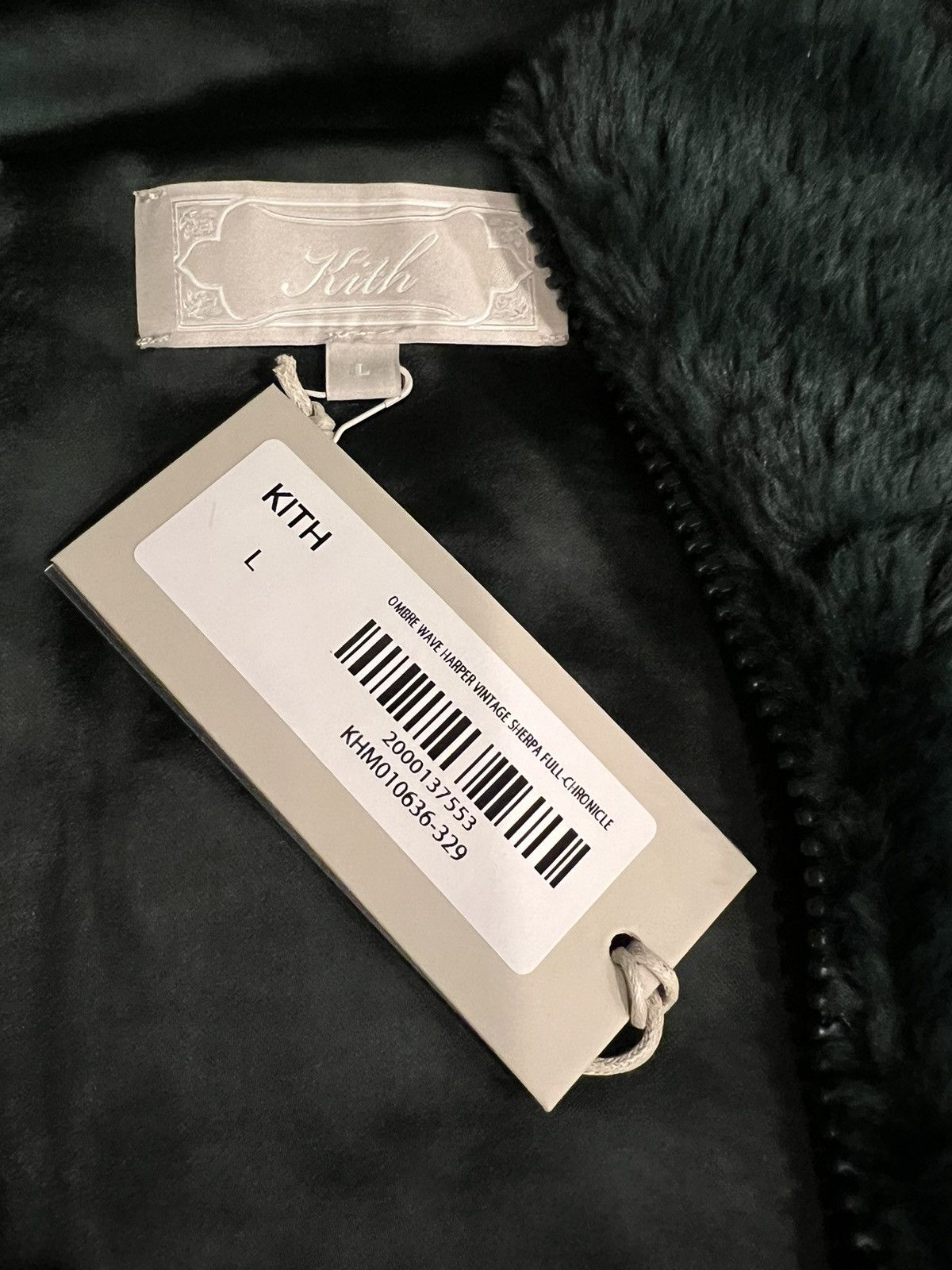 Kith Kith Ombre Wave Harper Vintage Sherpa Full Zip Size US L / EU 52-54 / 3 - 13 Thumbnail
