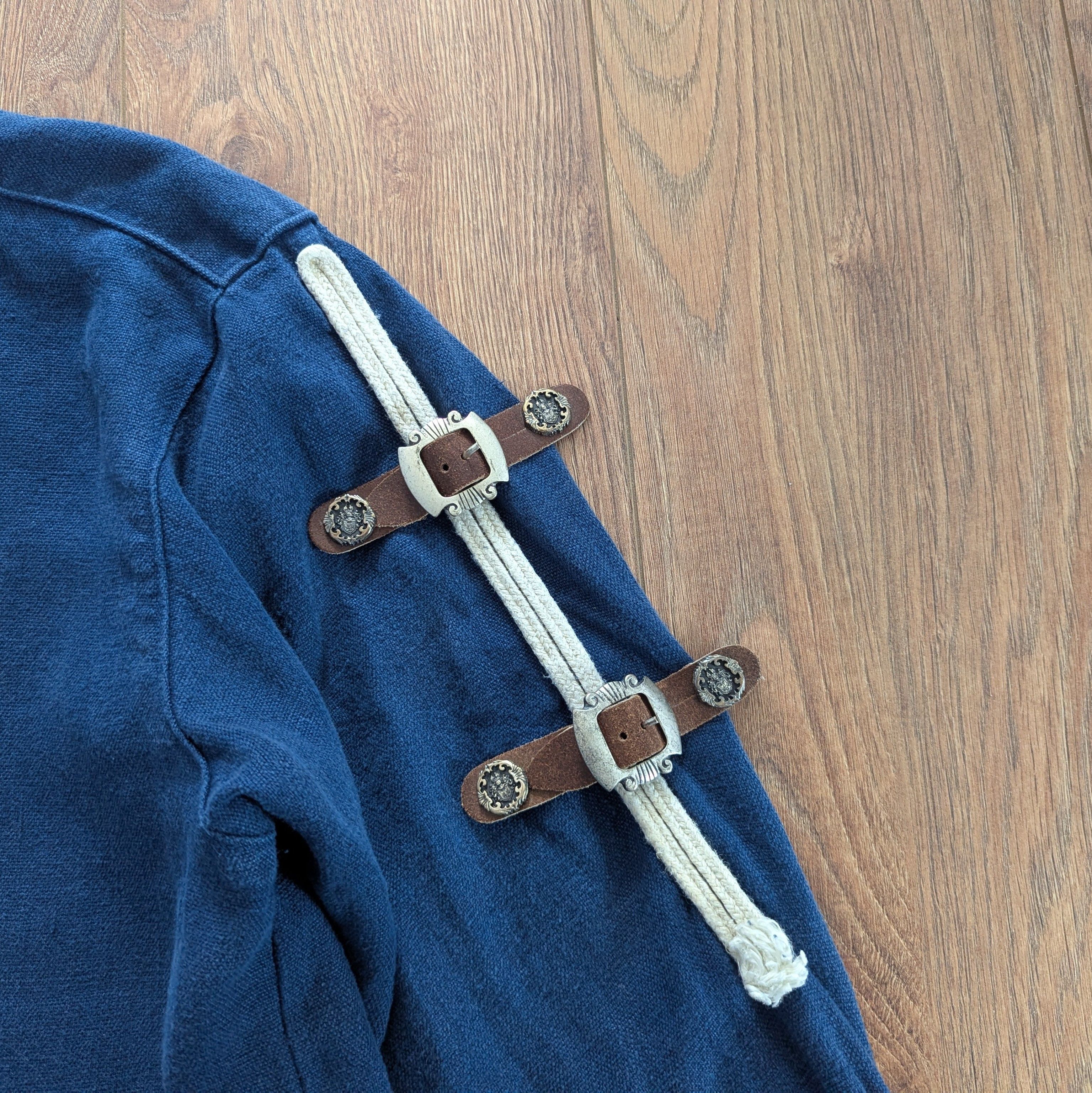 Other KAISER FRANZ Josef Trachten 100% Linen Shirt Made In Austria Size US M / EU 48-50 / 2 - 22 Thumbnail