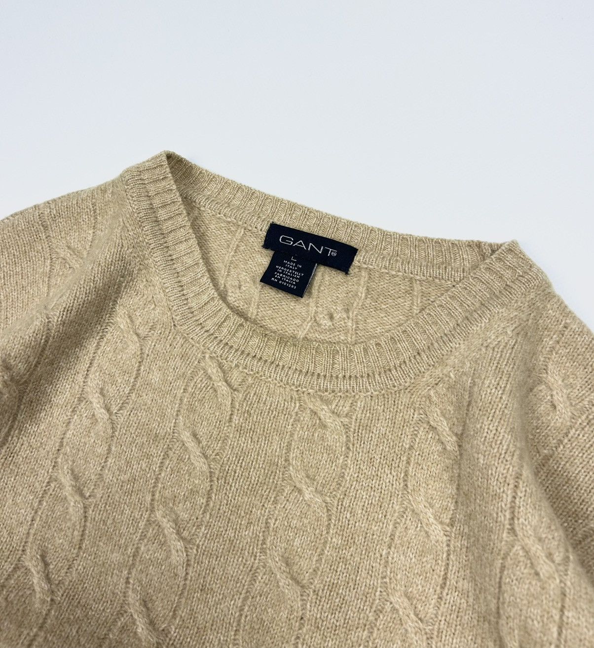 Gant × Vintage Vintage Gant Knited Wool Sweater Size US L / EU 52-54 / 3 - 5 Thumbnail