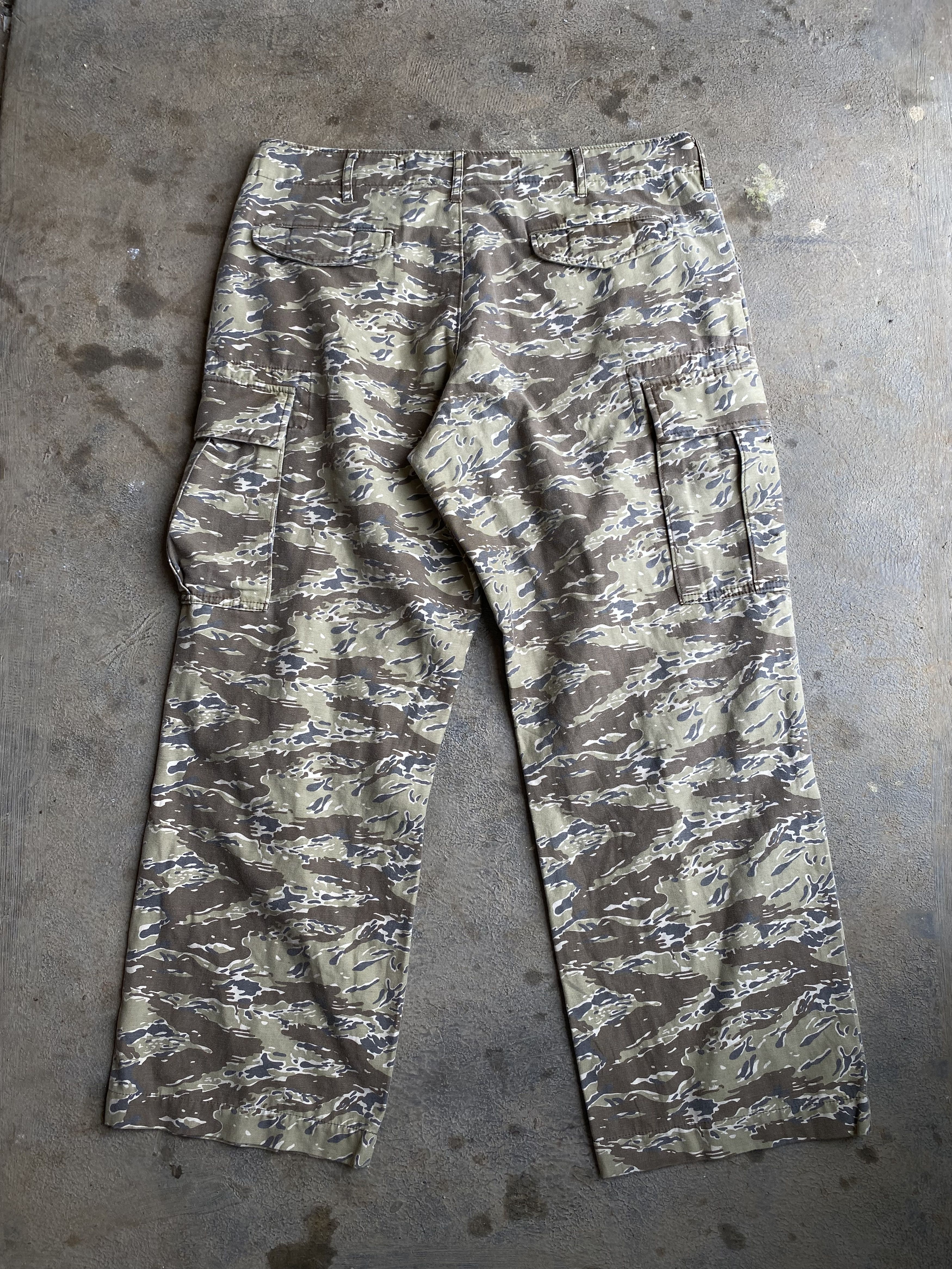 Uniqlo Uniqlo tiger strippe military cargo pants Size US 34 / EU 50 - 5 Thumbnail