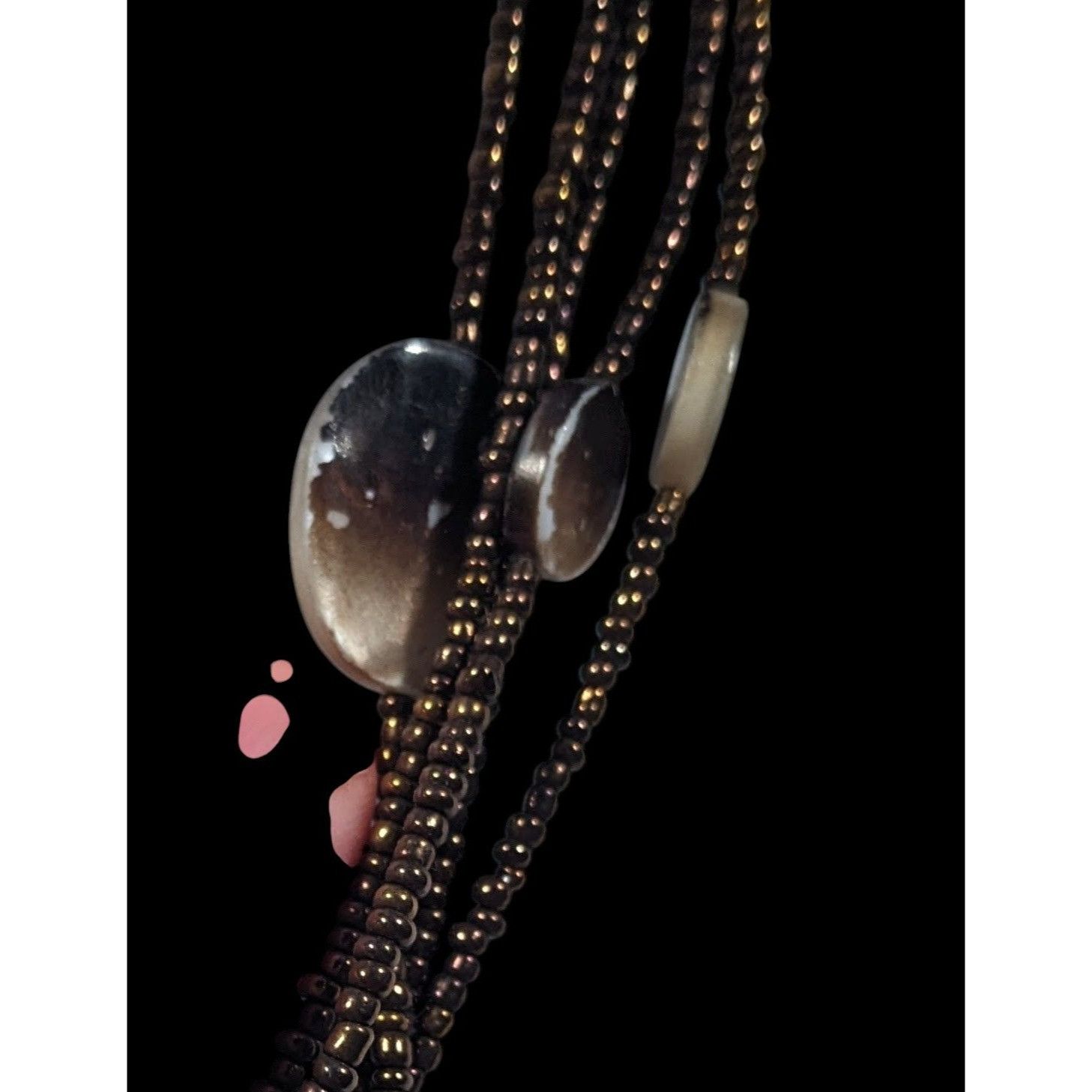 Other Bohemian Retro Multilayer Glass And Shell Beaded Necklace Size ONE SIZE - 9 Thumbnail