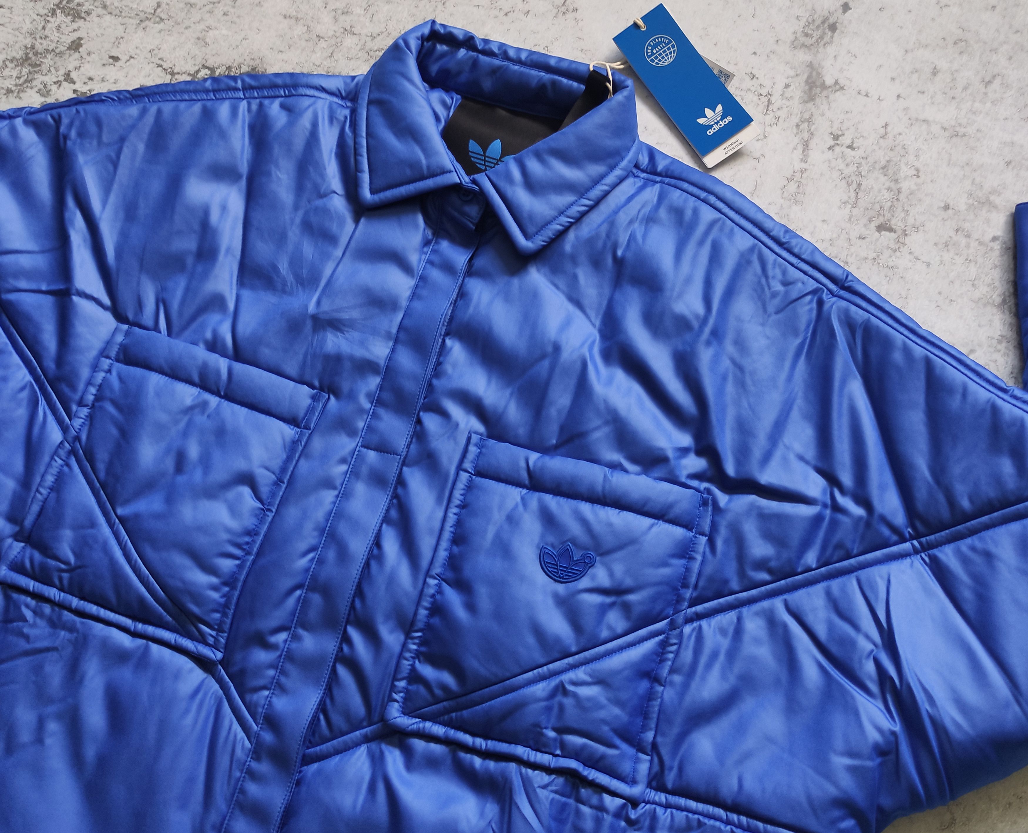 Adidas ADIDAS BLUE VERSION PADDED SHIRT JACKET HK7257 UK 14 $300 Size L / US 10 / IT 46 - 5 Thumbnail