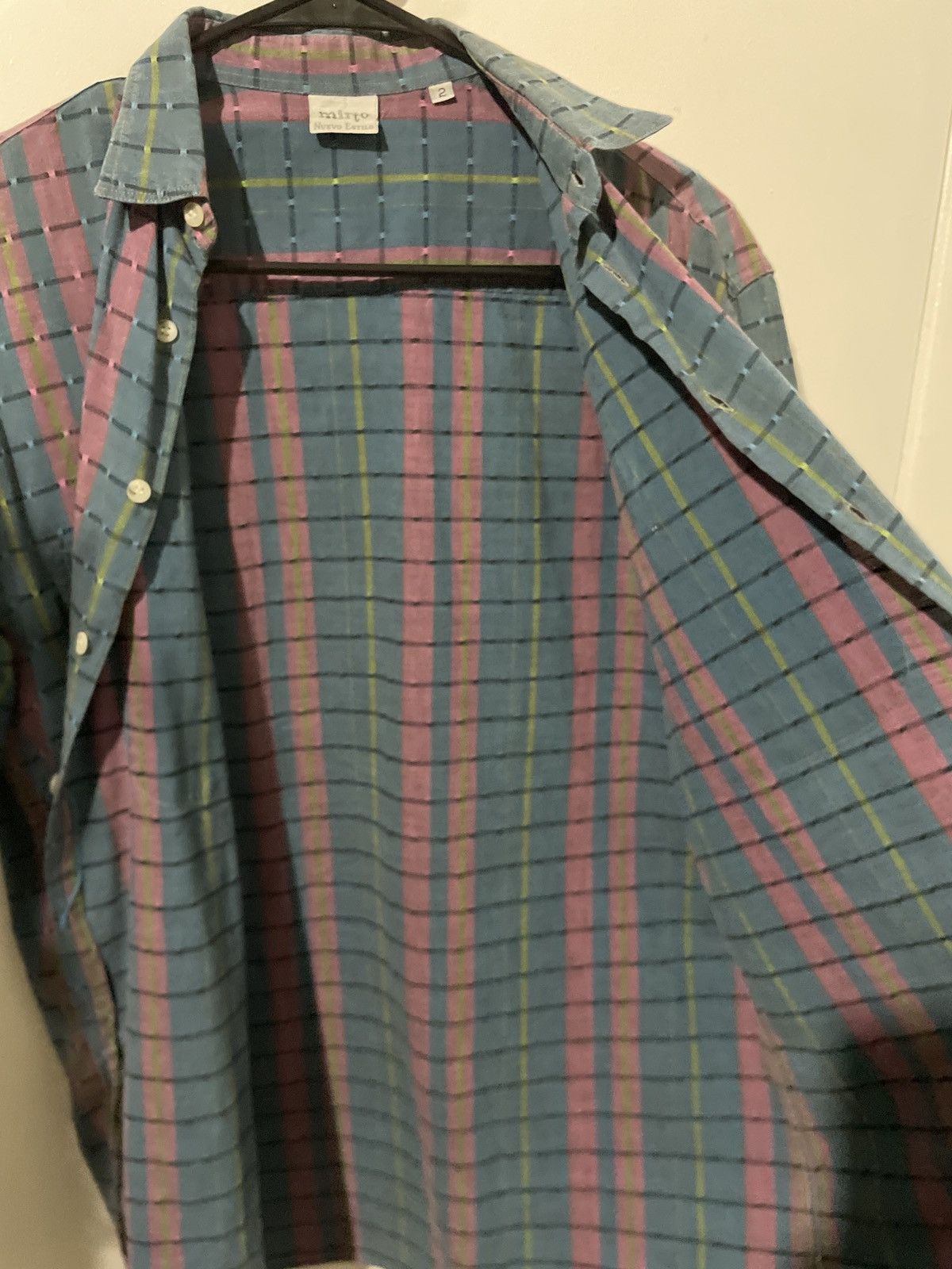 Other MIRTO Blue-Pink Short-Sleeve Shirt Size US S / EU 44-46 / 1 - 3 Thumbnail
