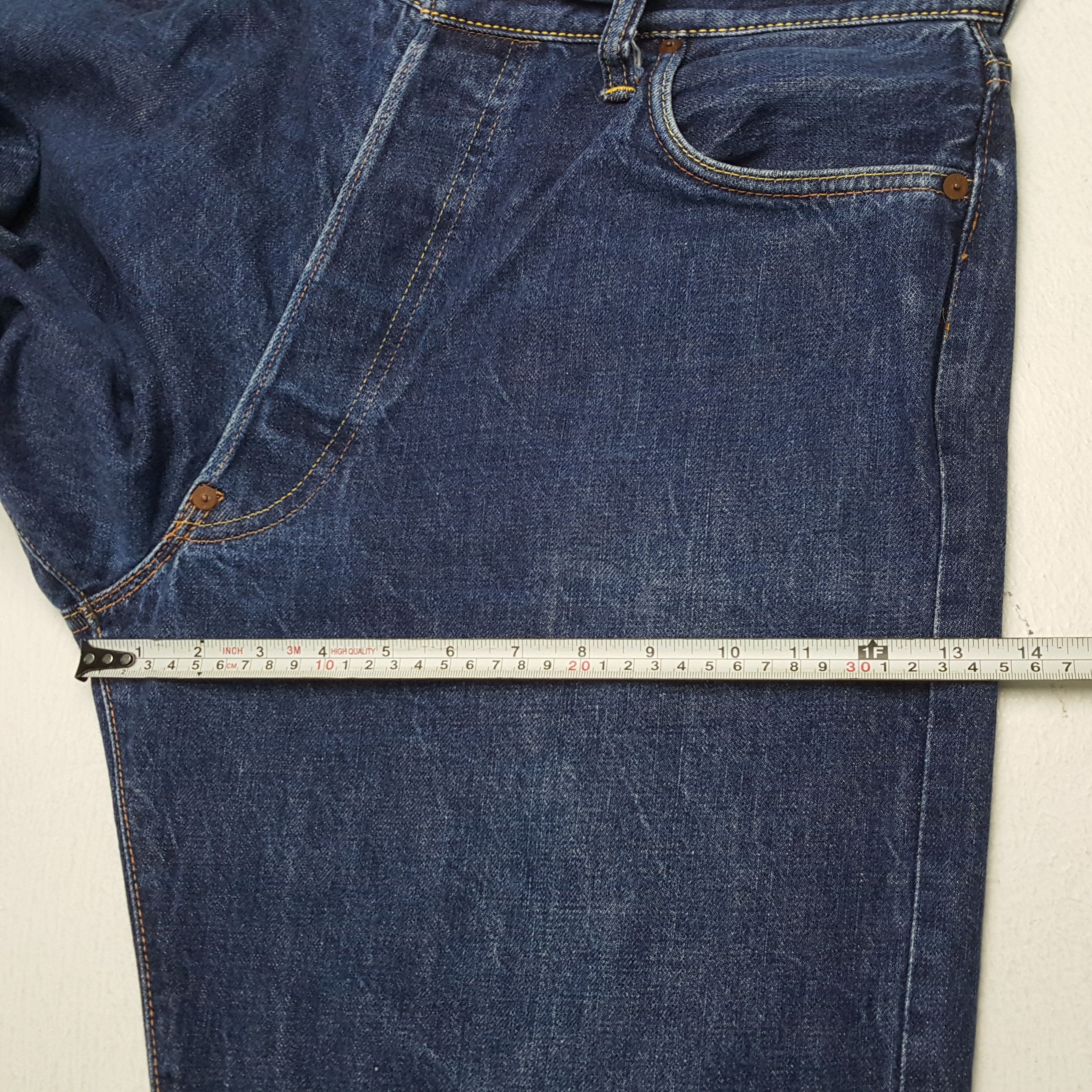 Evisu × Japanese Brand × Vintage Vintage EVISU Japanese Brand Daicock Custom Style Jeans Size US 34 / EU 50 - 9 Thumbnail
