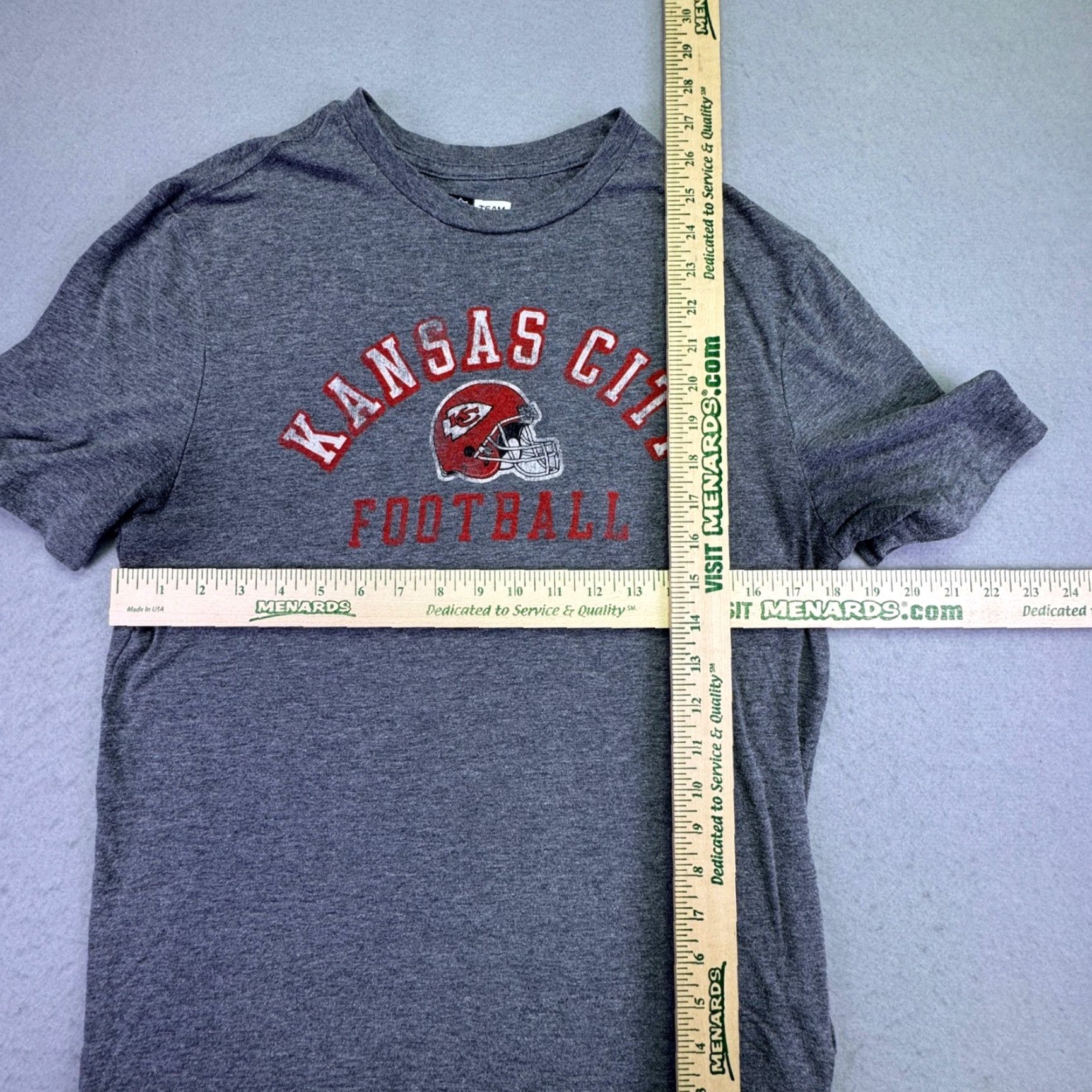 NFL **Kansas City Chiefs Men's Medium Football T-Shirt Gray Team Apparel** User: **Kansas City Chiefs Men's Medium Gray Football T-Shirt Team Apparel** Size US M / EU 48-50 / 2 - 3 Thumbnail