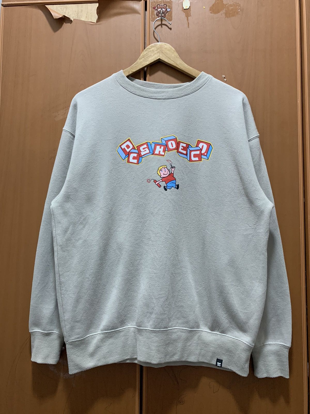 DC 🔥🔥DC Shoes Graphic Crewneck Sweatshirt Size US S / EU 44-46 / 1 - 1 Thumbnail
