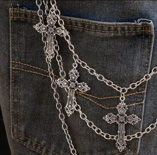 VIBE Waist Chain Cross Size ONE SIZE - 4 Thumbnail