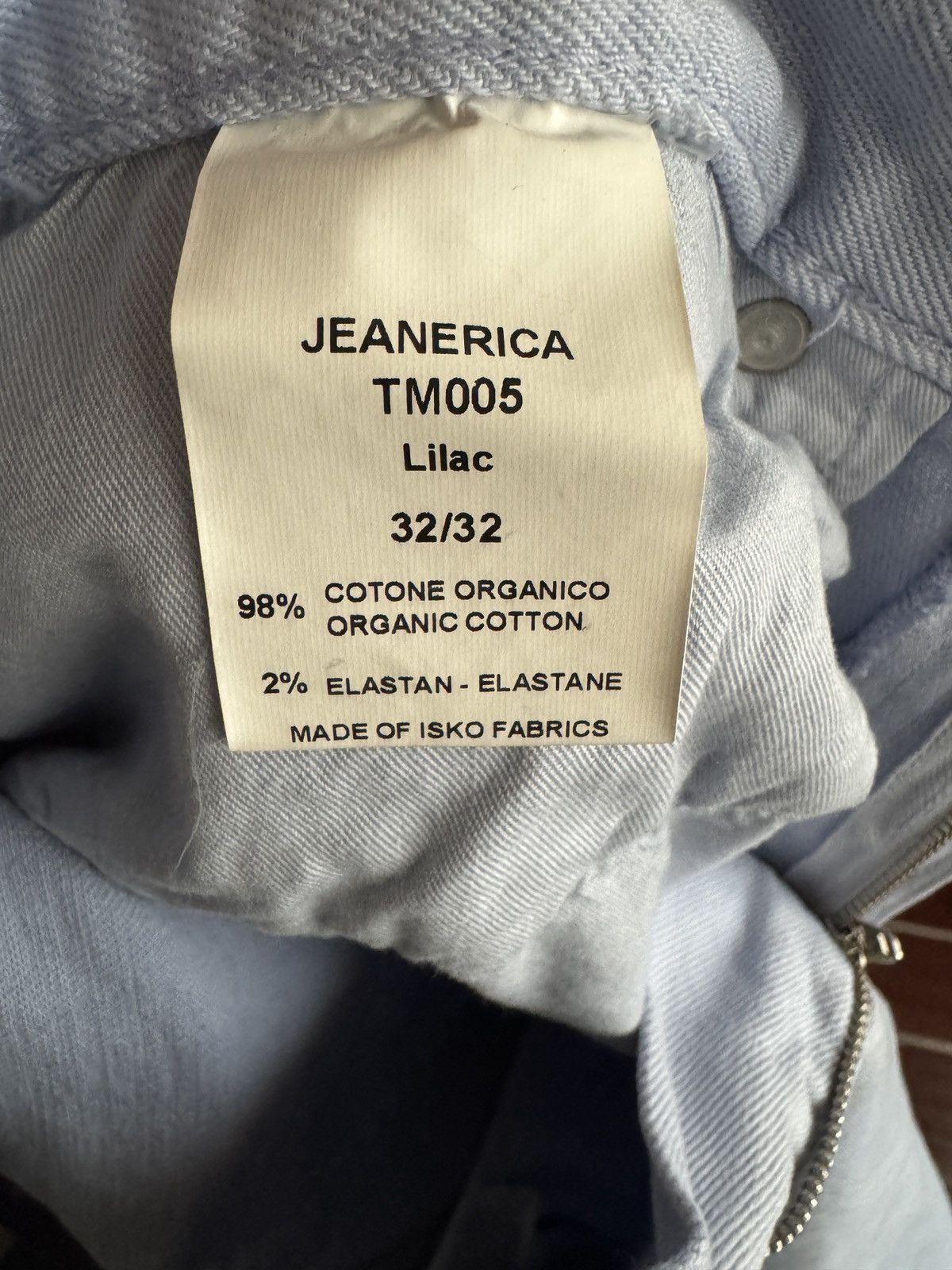JEANERICA LILAC JEANERICA SIZE 32/32 Size US 32 / EU 48 - 4 Thumbnail