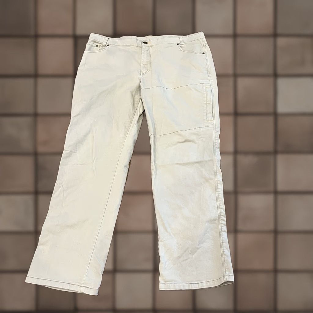 Stoic Stoic Pants Men Cargo Flat Front Zipper 38x30 Beige Regular Pockets Lightweight Cargo Pants Size US 38 / EU 54 - 1 Thumbnail