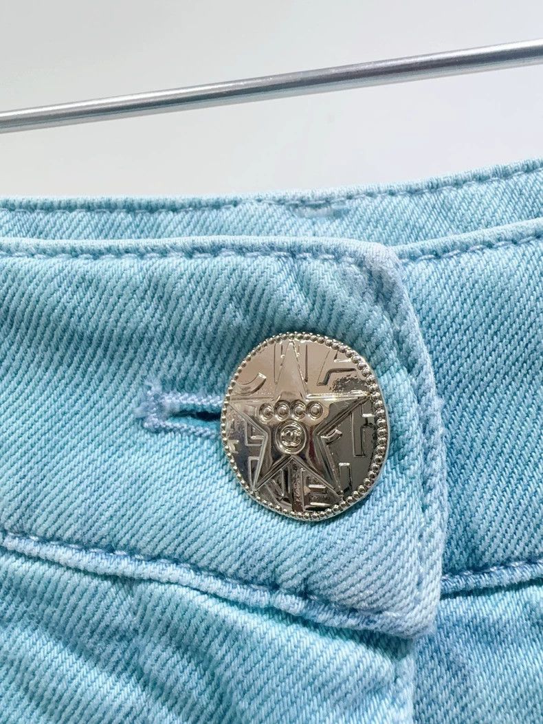 Chanel Chanel 21 Spring and Summer Jeans Wide Legs 2503-Nextarrow Size 24" / US 00 / IT 34 - 3 Thumbnail