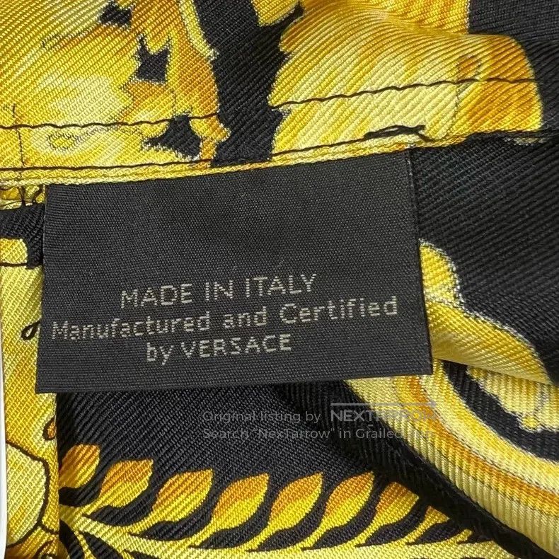 Versace Versace A silk shirt full of prints Size US XS / EU 42 / 0 - 5 Thumbnail
