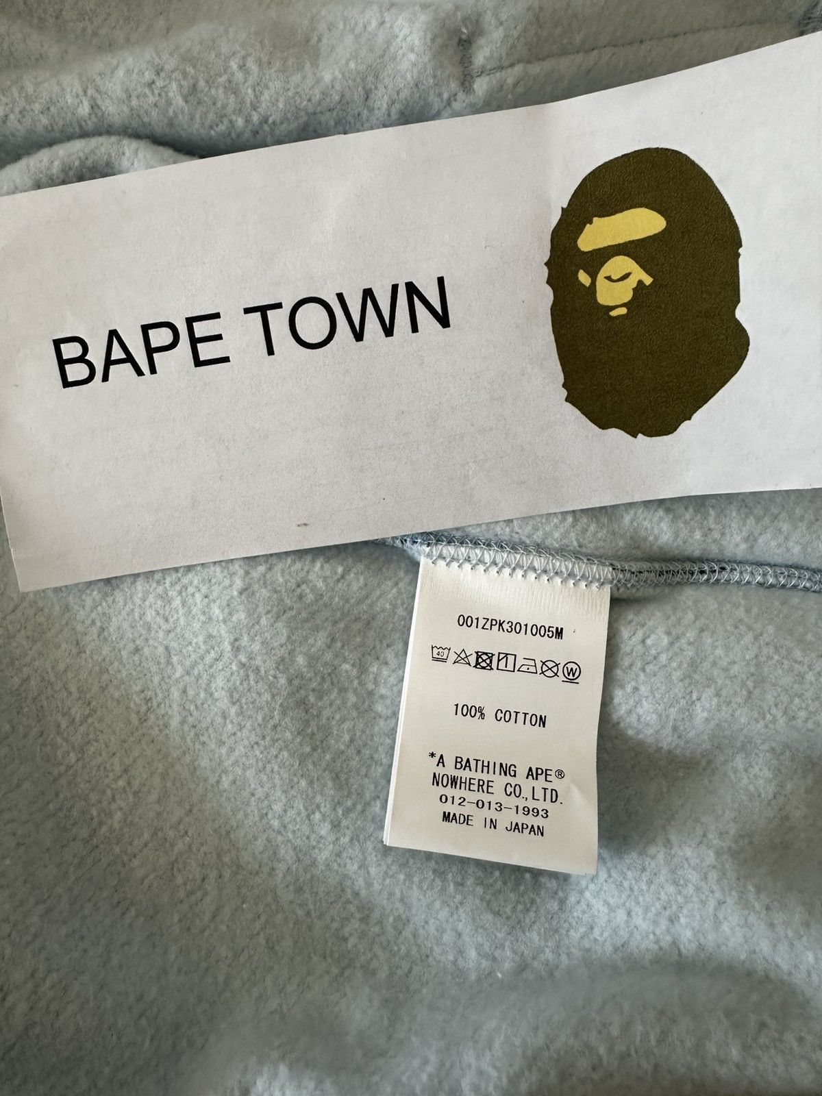 Bape ABC CAMO PONR FULL ZIP SHARK HOODIE (BLUE) Size US XL / EU 56 / 4 - 5 Thumbnail
