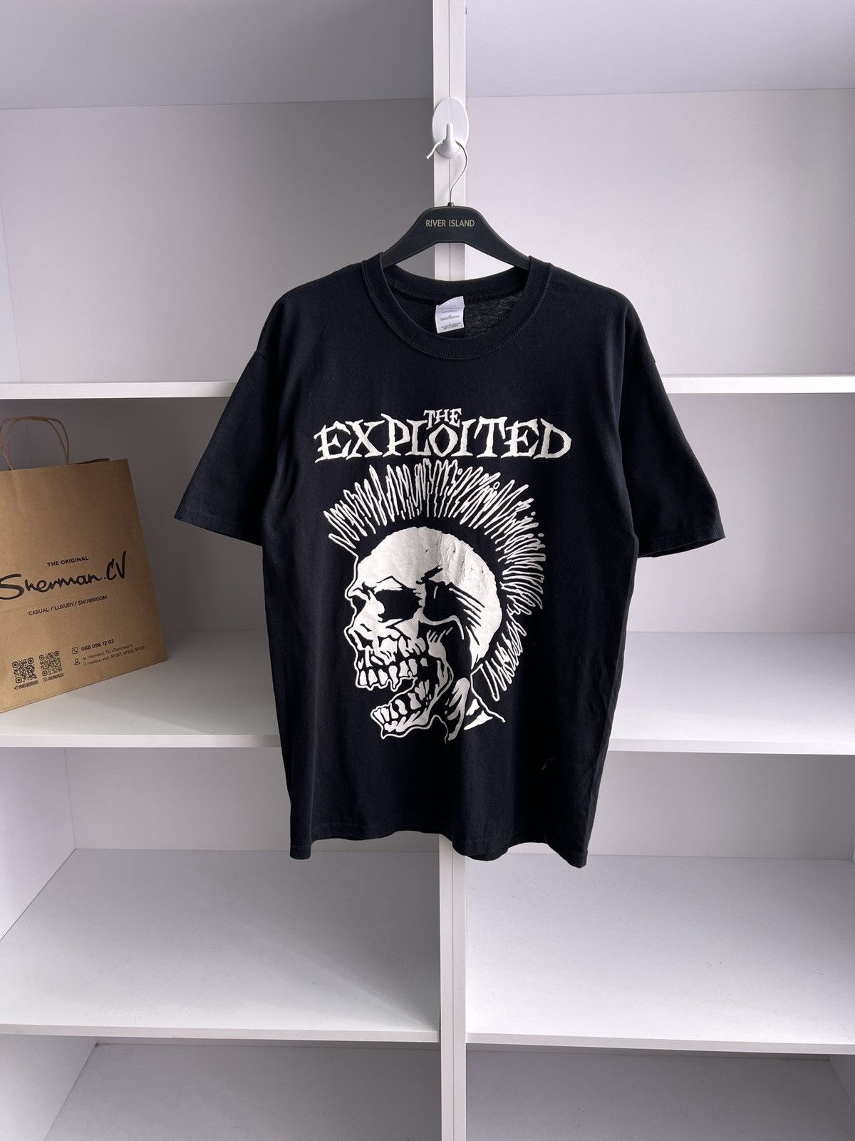 90's古着【EXPLOITED】バンドTシャツ 90'S THE EXPLOITED Tシャツ パンク ビンテージ Rare Vintage 90s The