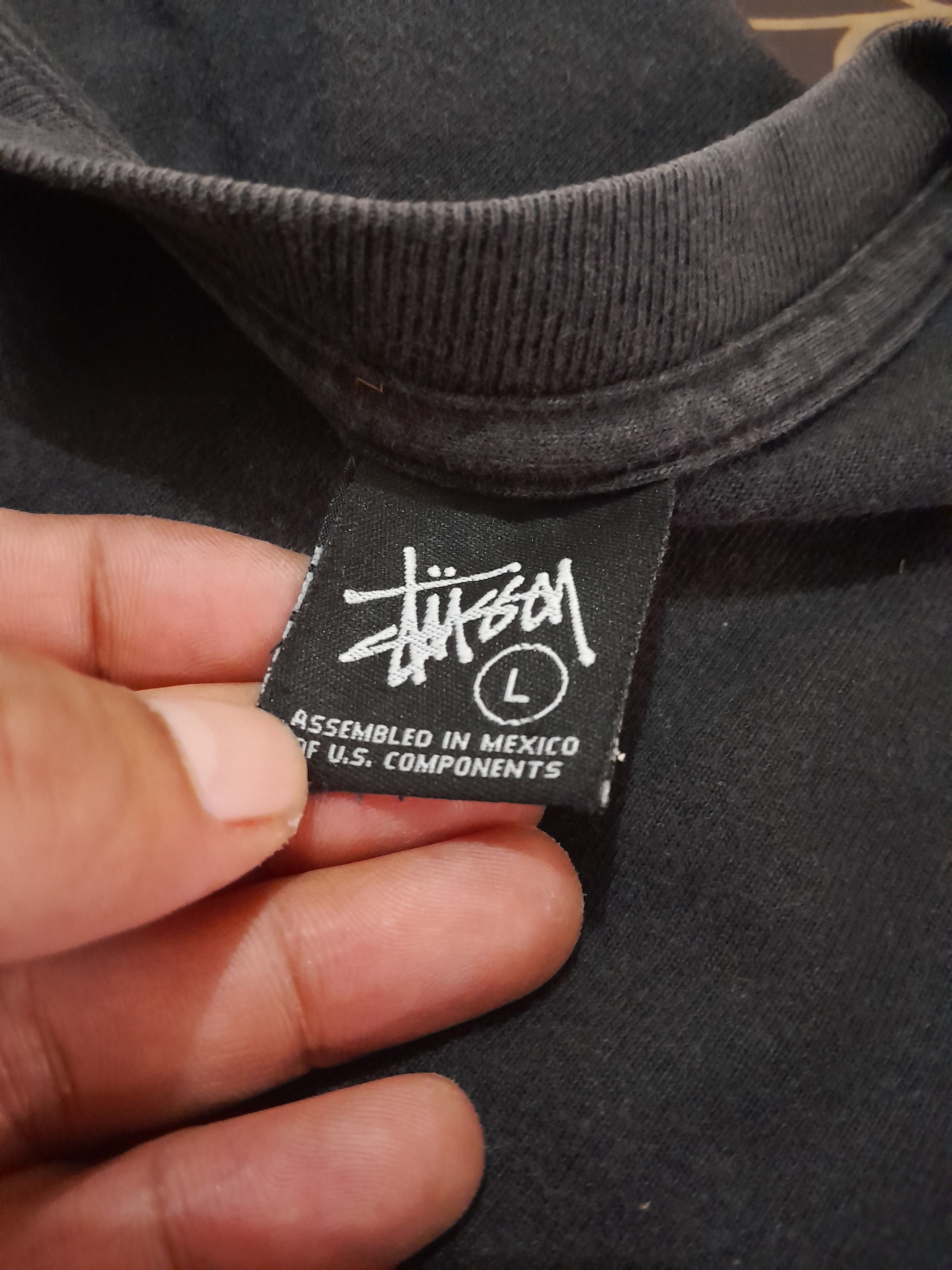 Stussy × Vintage Vintage stussy skatebones tee Size US L / EU 52-54 / 3 - 5 Thumbnail