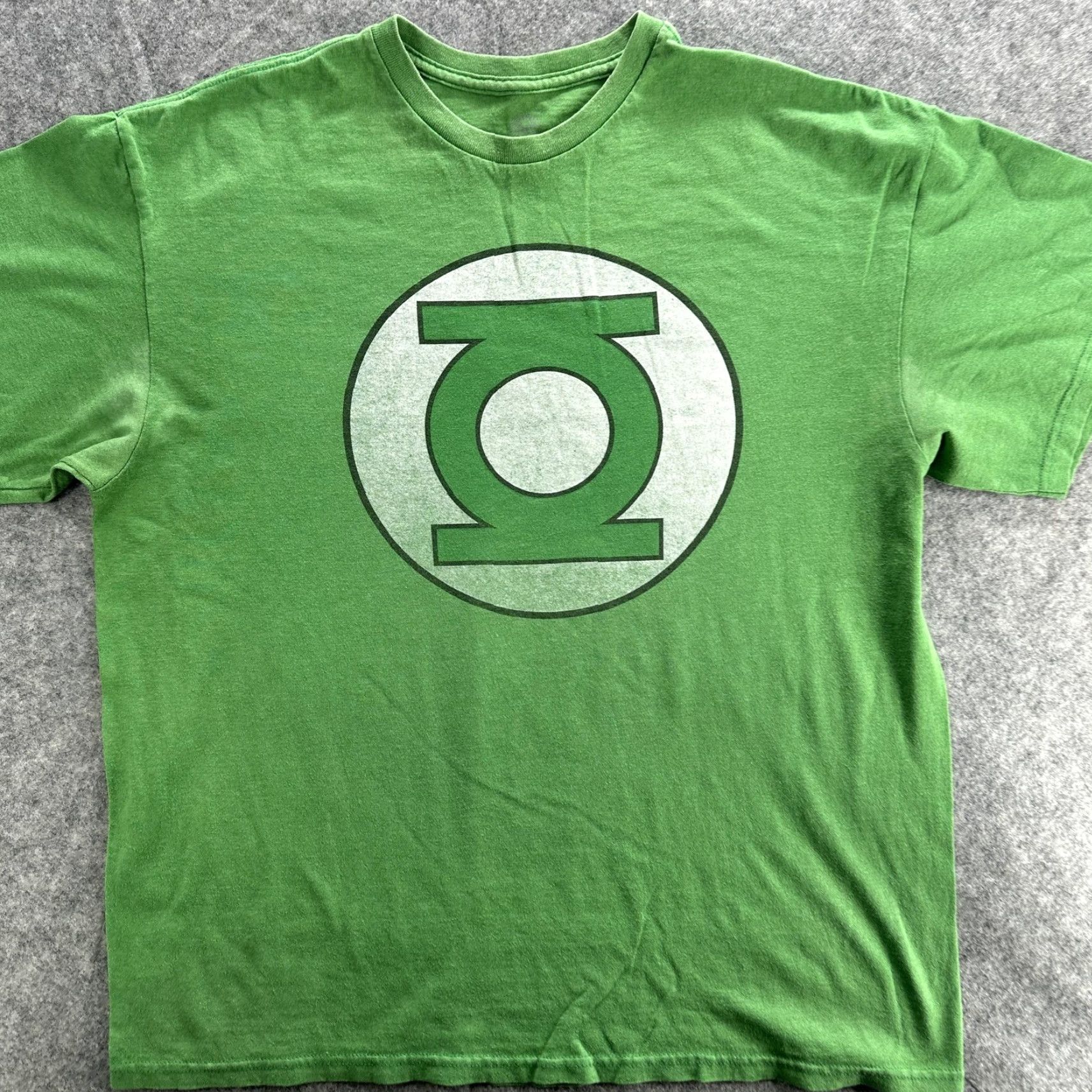 DC Comics VINTAGE Green Lantern Shirt DC Comics Superhero T-Shirt Men Large Green Graphic Tee Movies Size US XL / EU 56 / 4 - 2 Thumbnail