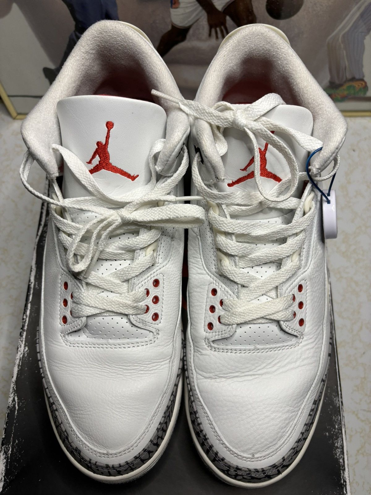 Jordan Brand Air Jordan 3 Retro cement reimagined Size US 12 / EU 45 - 2 Thumbnail