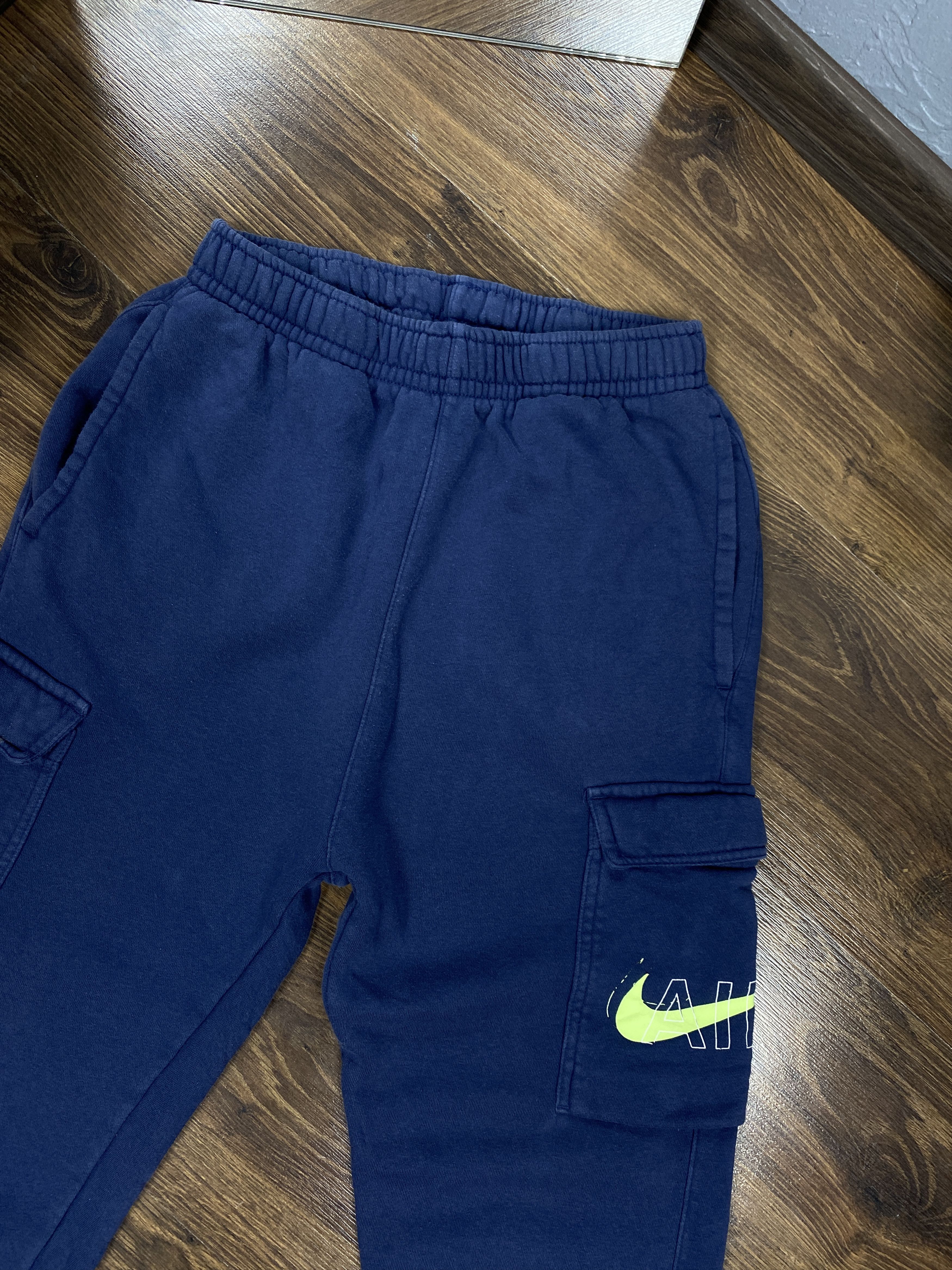Nike × Vintage Nike cargo sweatpants track pants Size US 30 / EU 46 - 2 Thumbnail