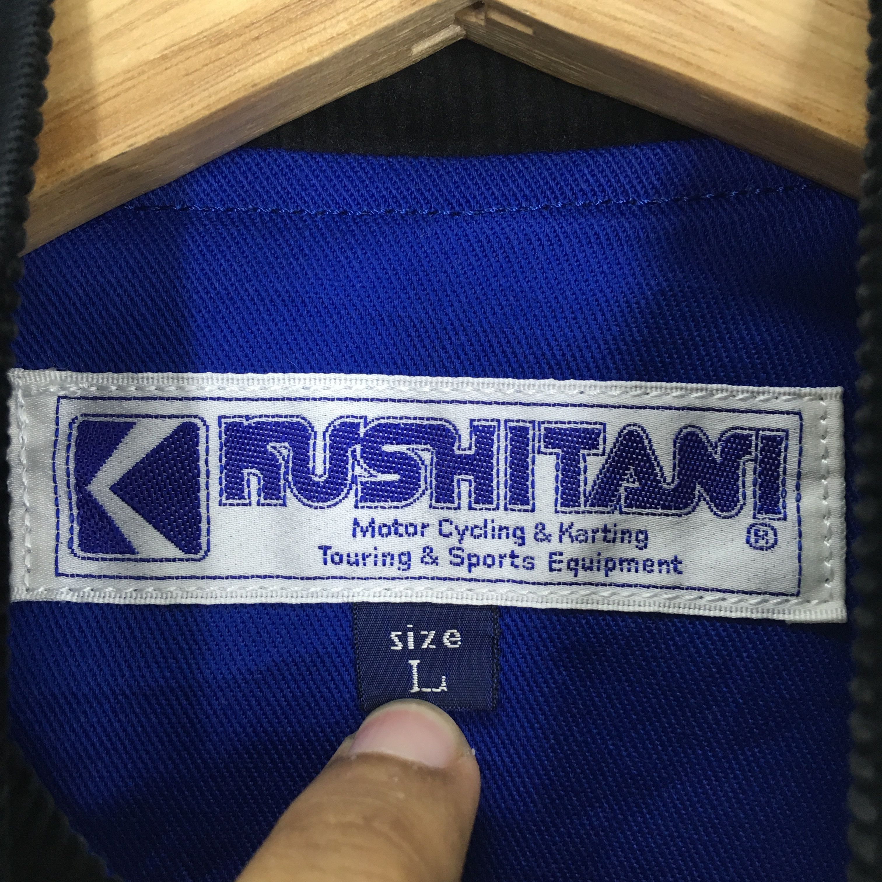 Japanese Brand Vintage 90's Kushitani Hamamatsu Motorsport Riding Jacket Size US S / EU 44-46 / 1 - 10 Thumbnail