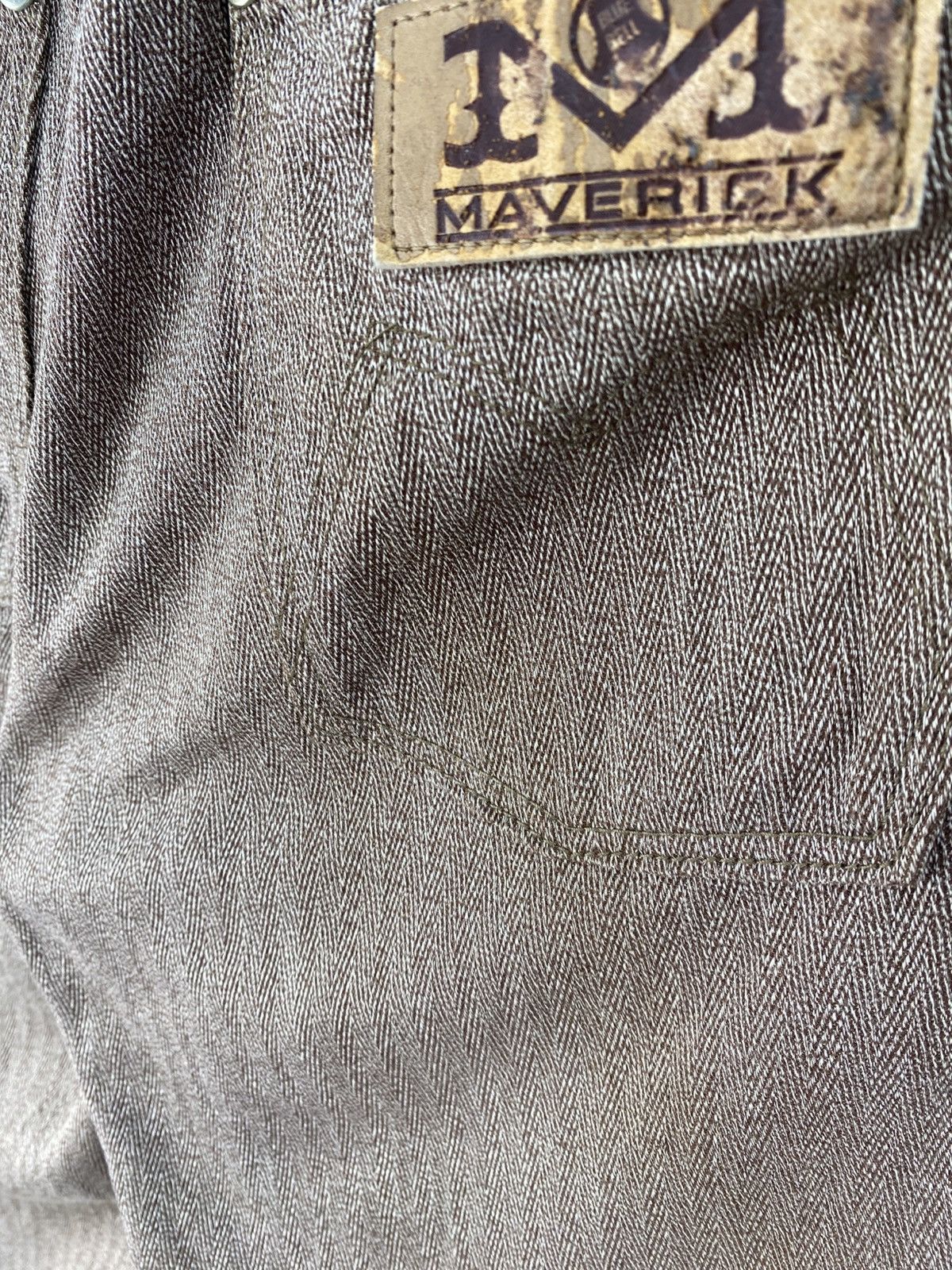 Japanese Brand Vintage 90’s Maverick Herringbone Twill Casual Pants Size US 31 - 13 Thumbnail