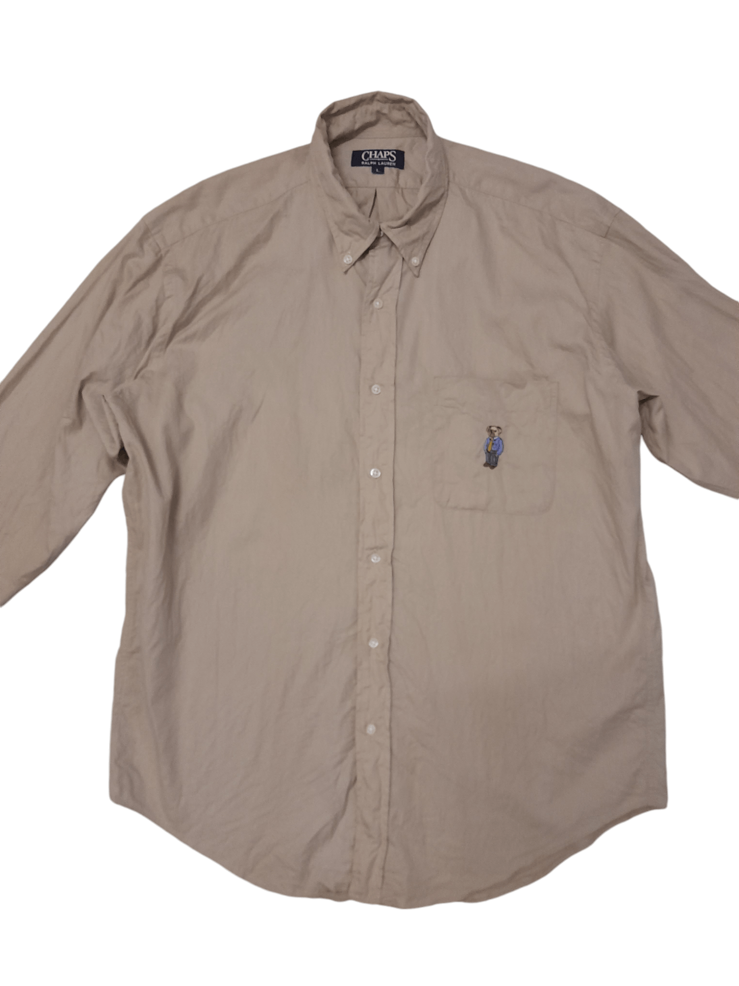 Polo Ralph Lauren Polo Bear Ralph Lauren Button Shirt (F339) Size US L / EU 52-54 / 3 - 2 Thumbnail