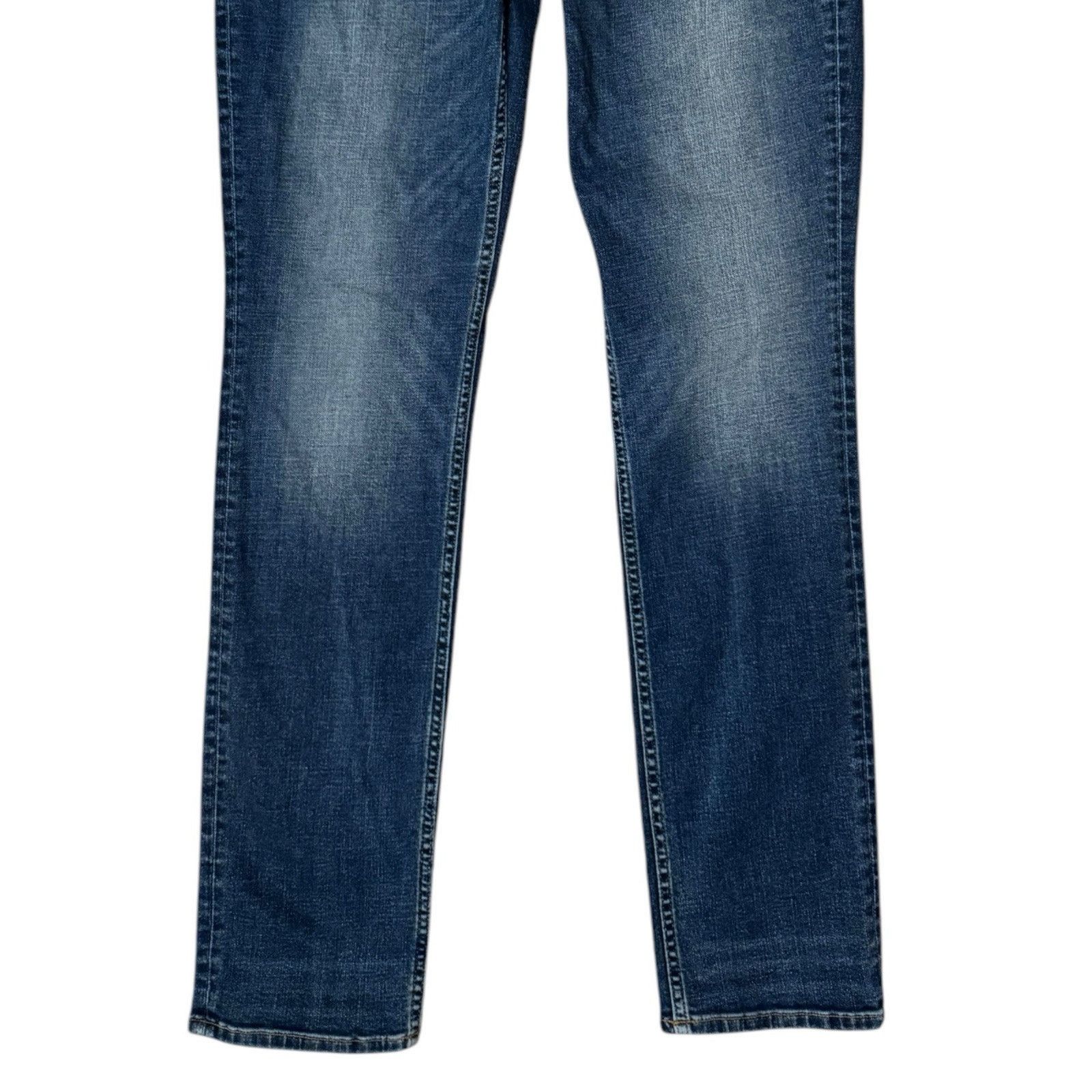 Hudson Hudson Blake Slim Straight Jeans Medium Wash w Fading Size US 32 / EU 48 - 3 Thumbnail