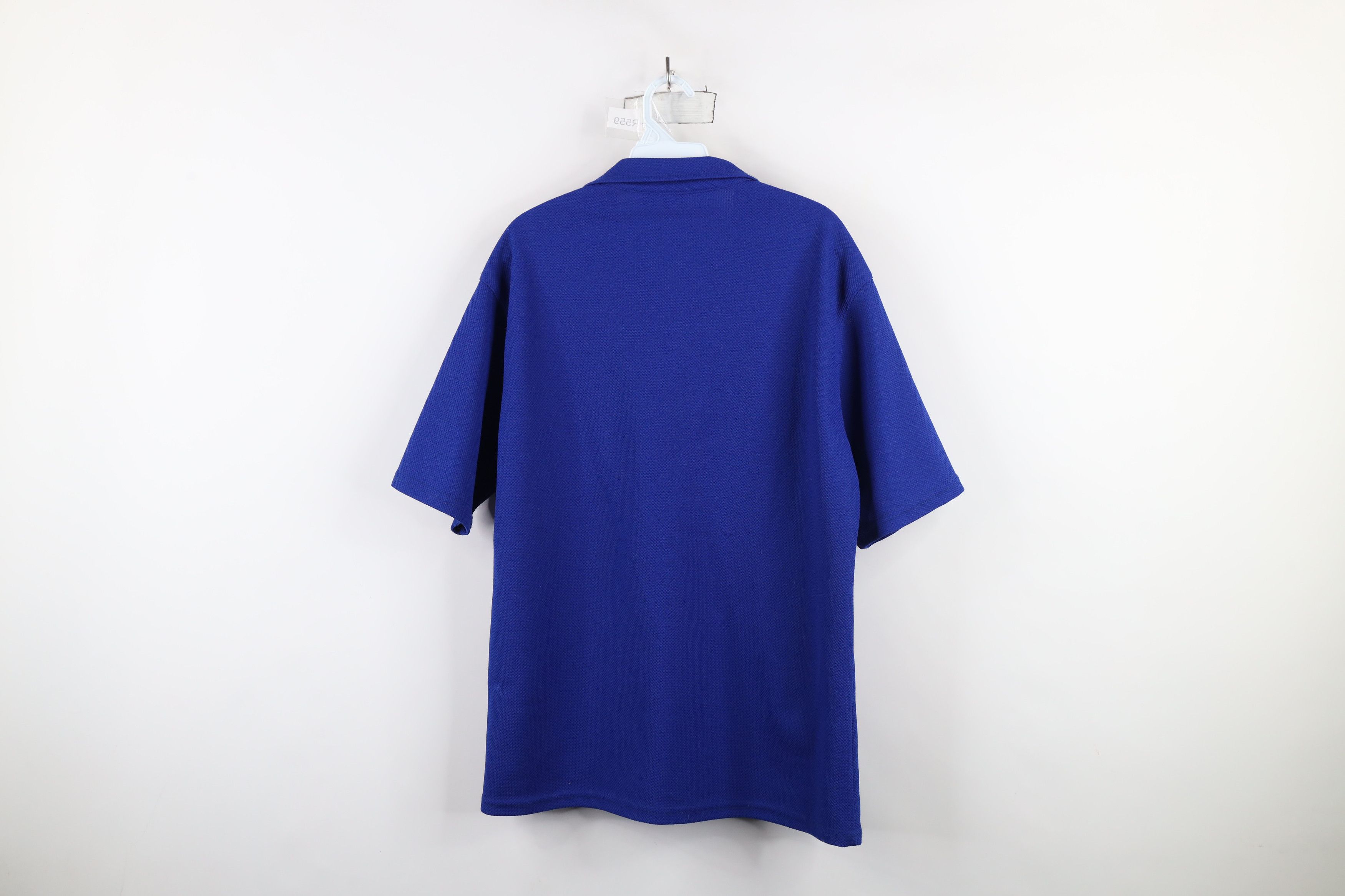 Vintage Vintage 90s Streetwear Knit Dance Rave Button Shirt USA Size US L / EU 52-54 / 3 - 9 Thumbnail