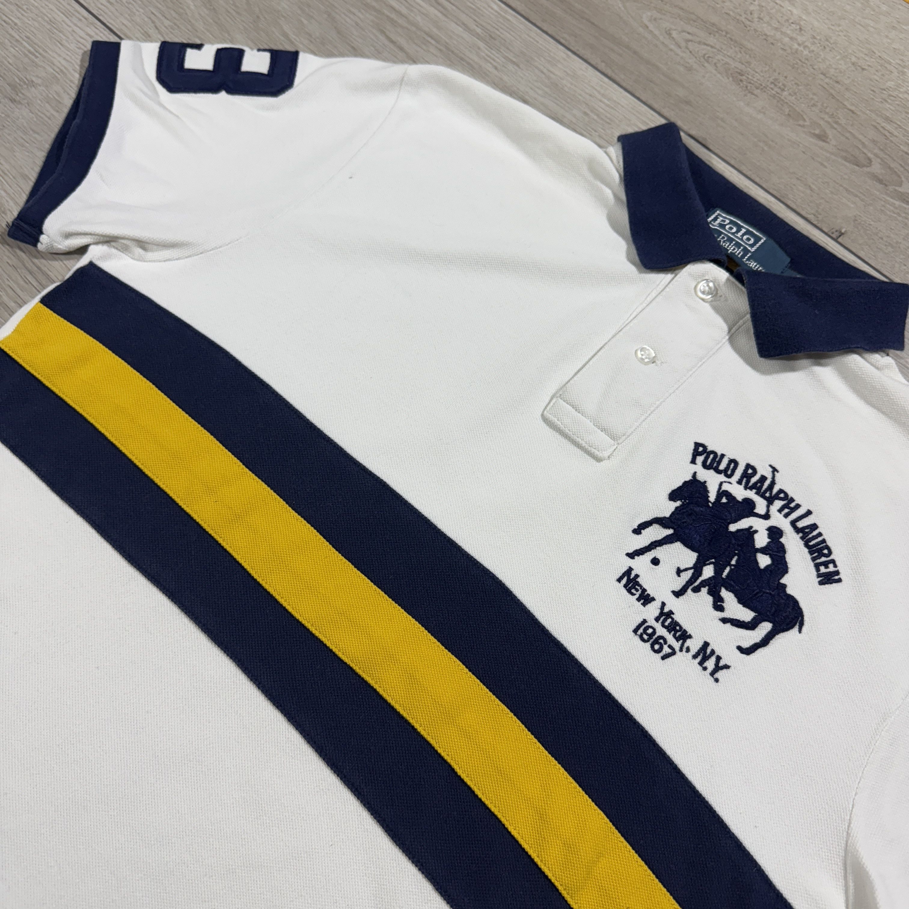 Polo Ralph Lauren Vintage Polo Ralph Lauren Polo Team 3 Chief Keef Style Size US M / EU 48-50 / 2 - 3 Thumbnail