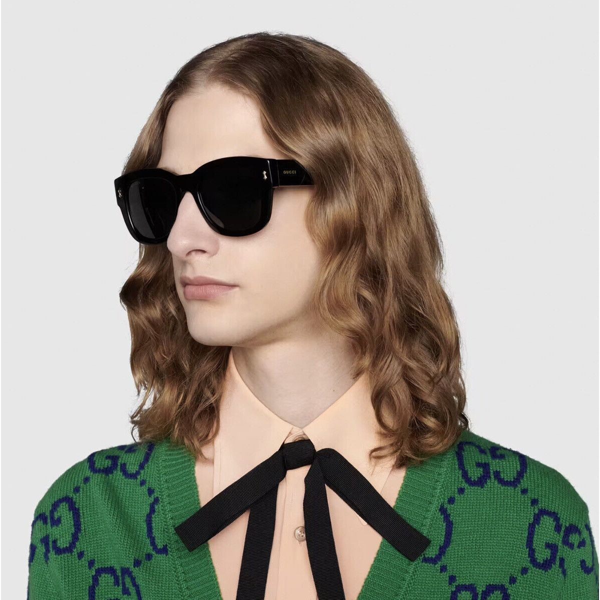 Gucci NEW Gucci Sunglasses GG1110S 001 BlackSmoke Unisex Authentic Size ONE SIZE - 3 Thumbnail